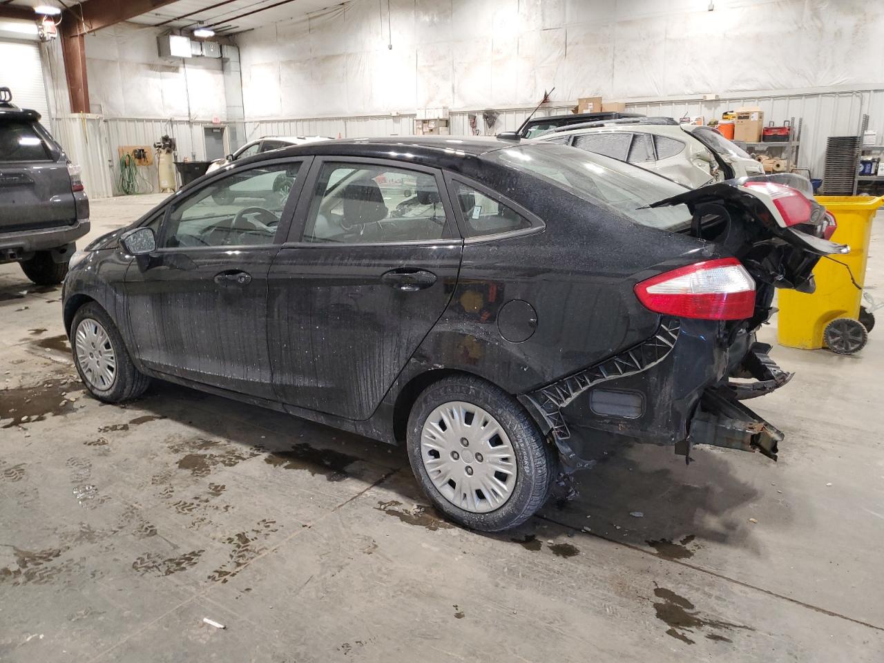 2017 Ford Fiesta VIN 3FADP4AJ6HM144498 Copart auction photo, rear end damage thumbnail 2
