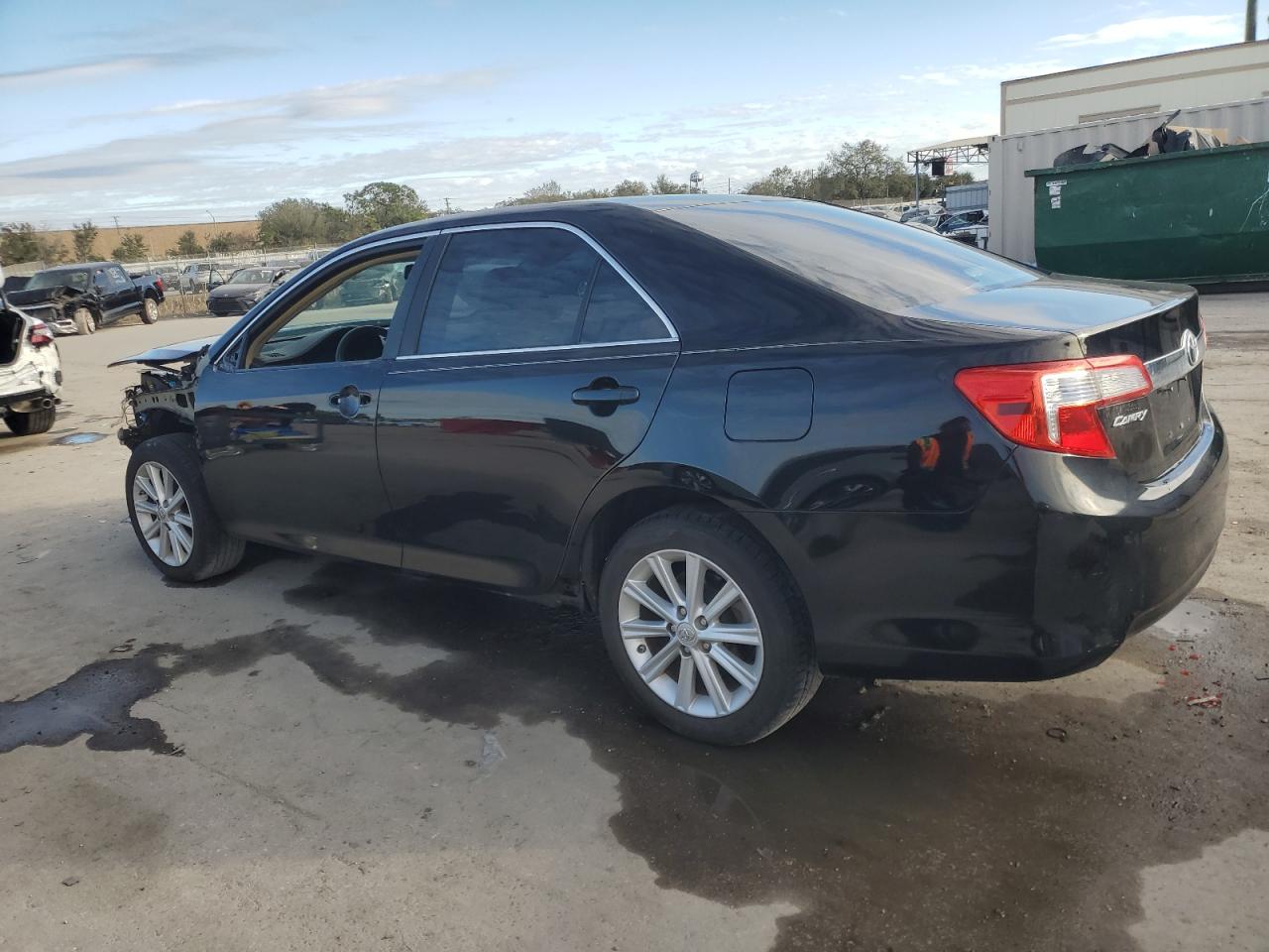 2013 Toyota Camry VIN 4T1BD1FK6DU072004 Copart auction photo, front end / side damage thumbnail 2