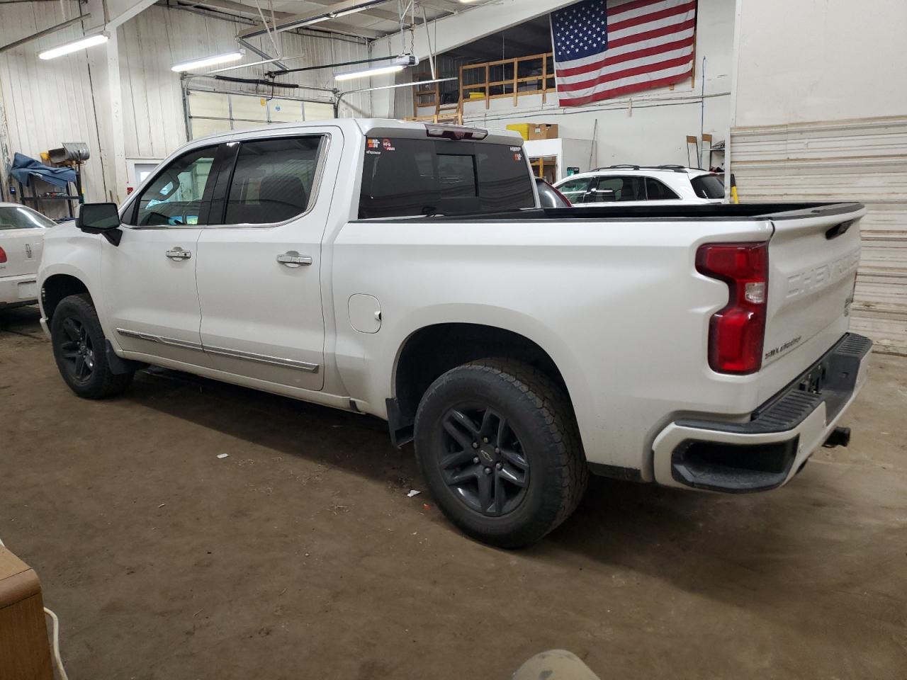 2022 Chevrolet Silverado VIN 3GCUDJEL7NG517295 Copart auction photo, front end damage thumbnail 2