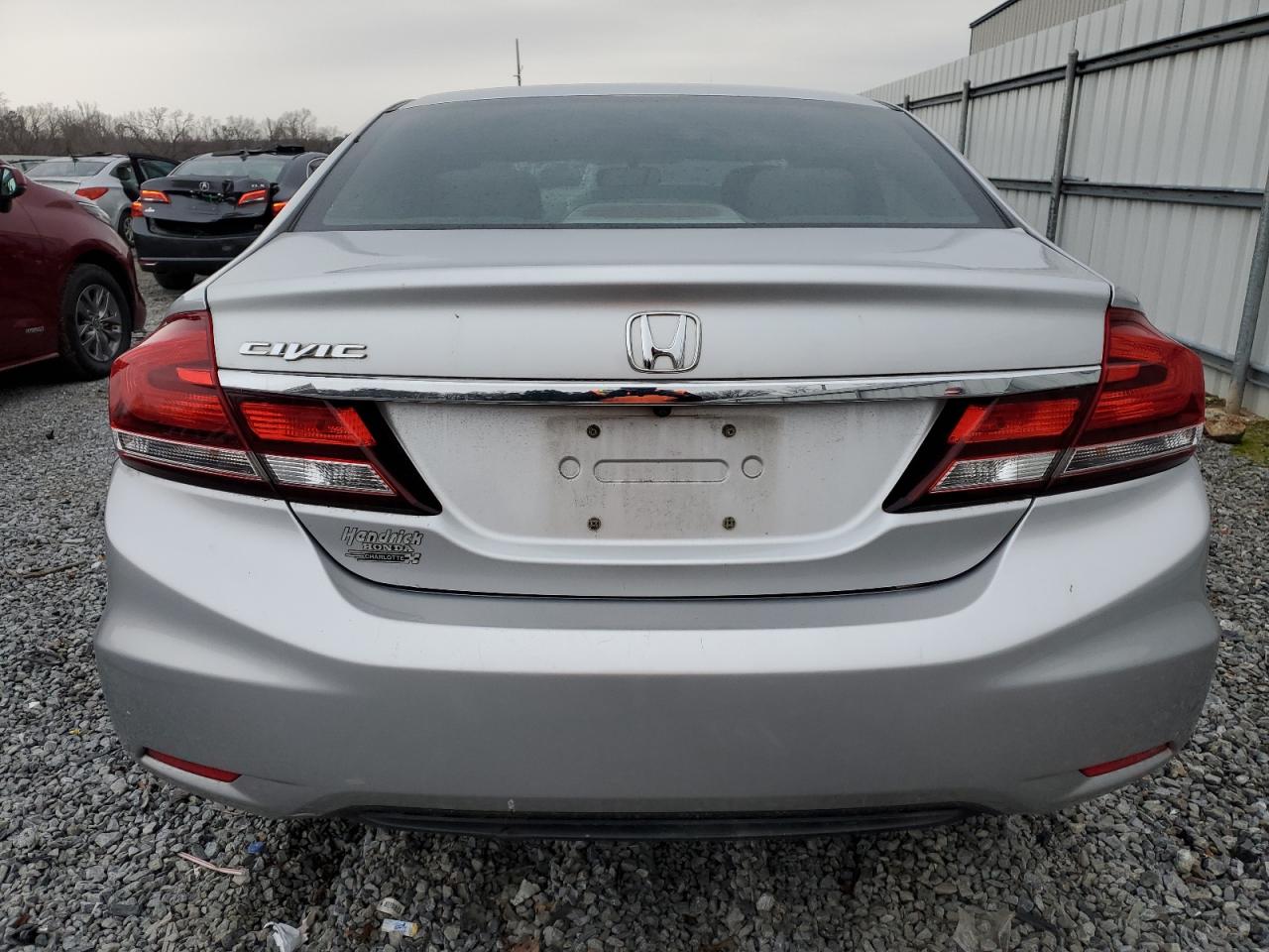2014 Honda Civic VIN 19XFB2F81EE001024 Copart auction photo, front end / side damage thumbnail 6