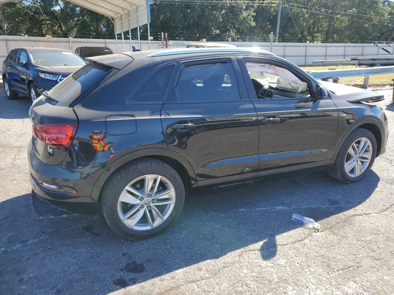 2018 Audi Q3 VIN WA1BCCFS7JR004600 Copart auction photo, front end damage thumbnail 3
