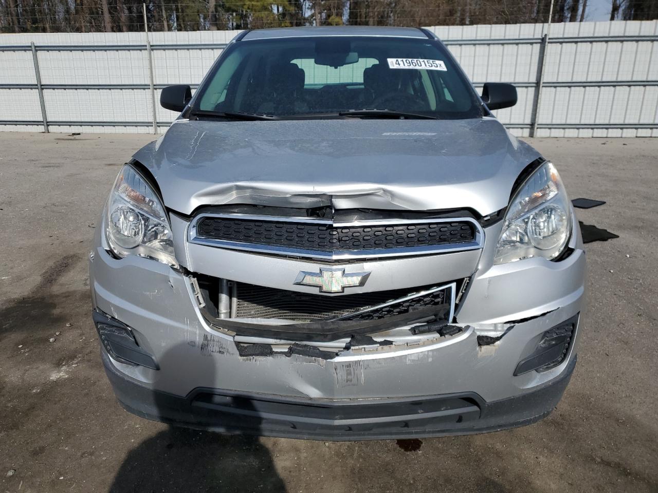 2013 Chevrolet Equinox VIN 2GNALBEK4D6110961 Copart auction photo, front end damage thumbnail 5
