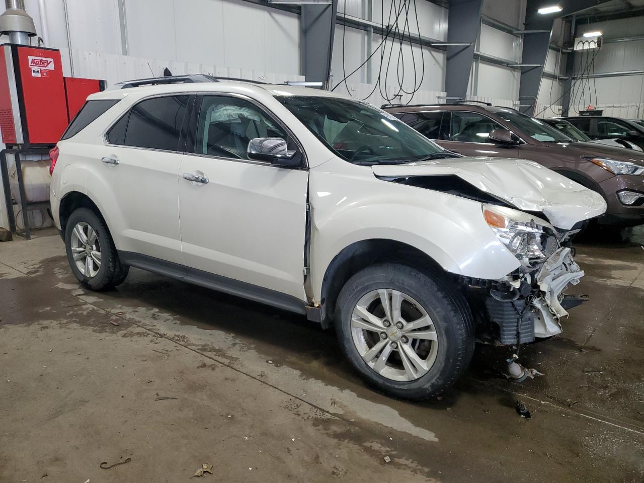 2013 Chevrolet Equinox VIN 1GNALFEK3DZ116830 Copart auction photo, front end damage thumbnail 4