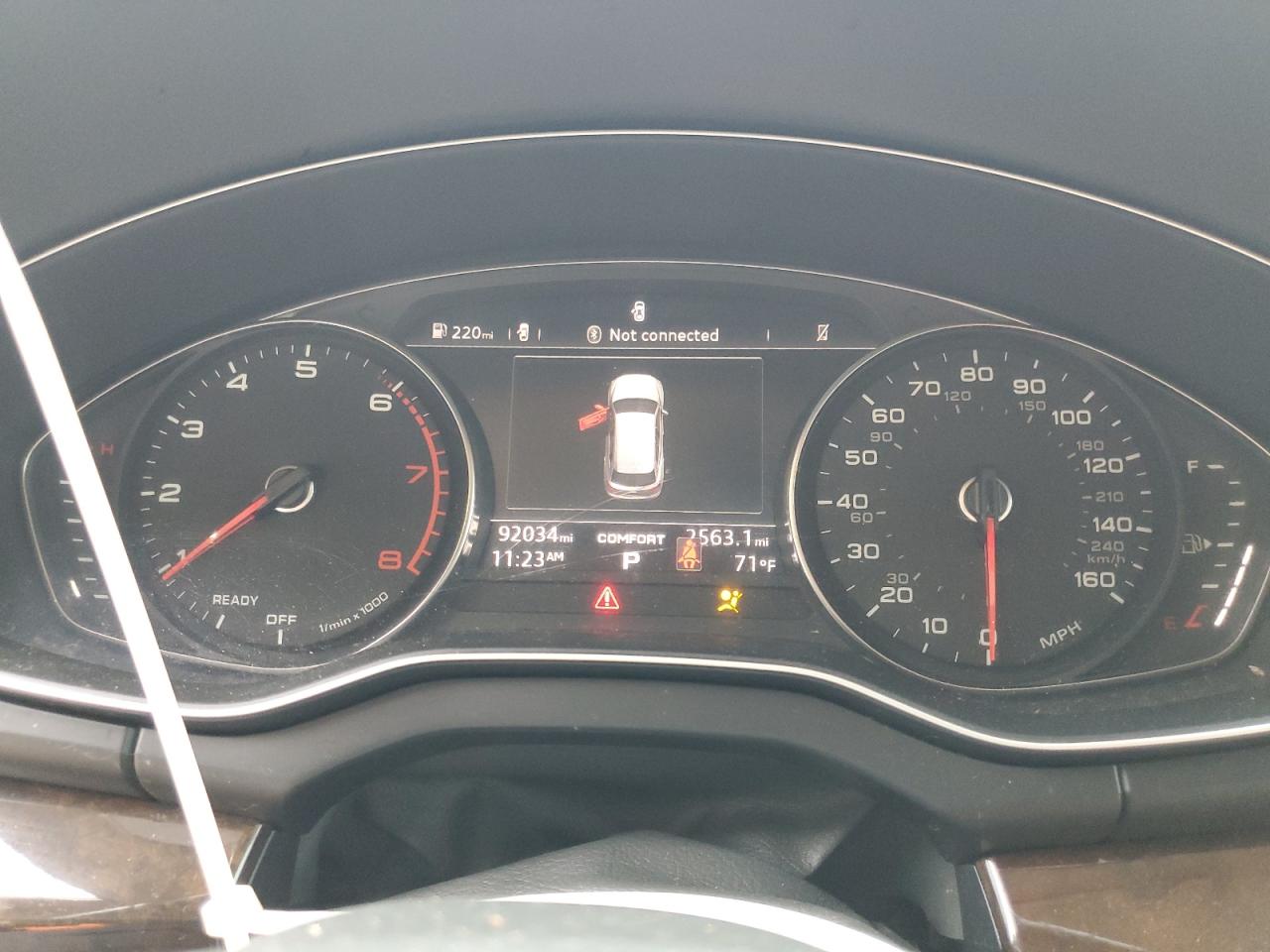 2019 Audi Q5 VIN WA1ANAFY7K2076311 Copart auction photo, side / front end damage thumbnail 9