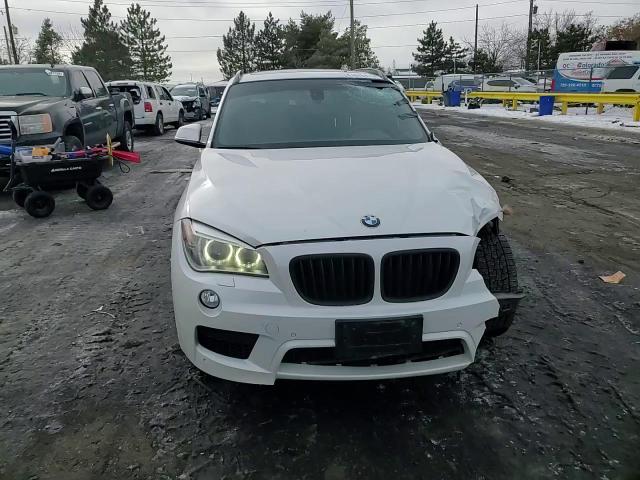 2015 BMW X1 VIN WBAVM5C52FVV94050 Copart auction photo, side / front end damage thumbnail 10