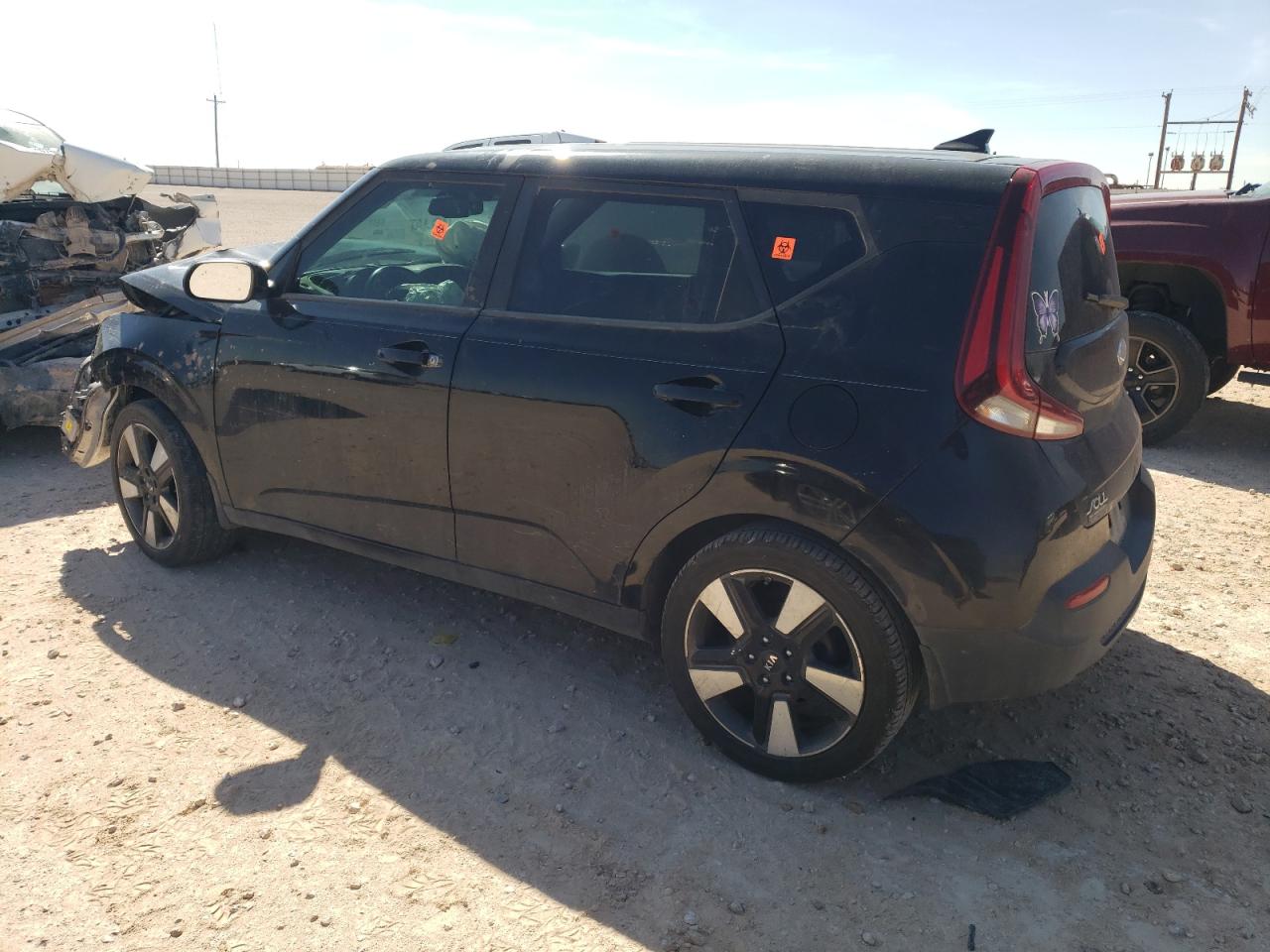 2020 KIA Soul VIN KNDJ33AU3L7013450 Copart auction photo, front end damage thumbnail 2