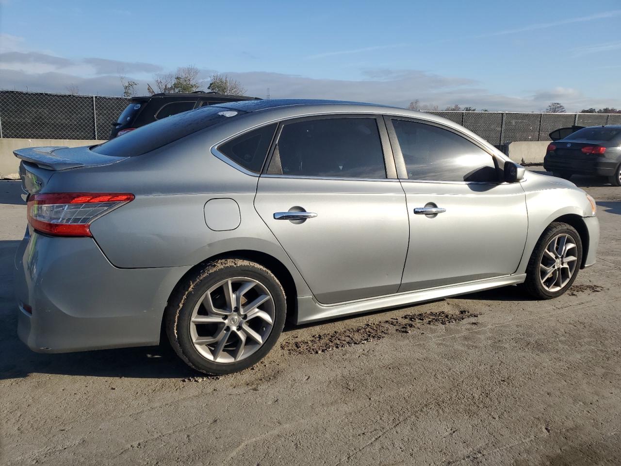 2014 Nissan Sentra VIN 3N1AB7AP2EY336302 Copart auction photo, rear end / front end damage thumbnail 3
