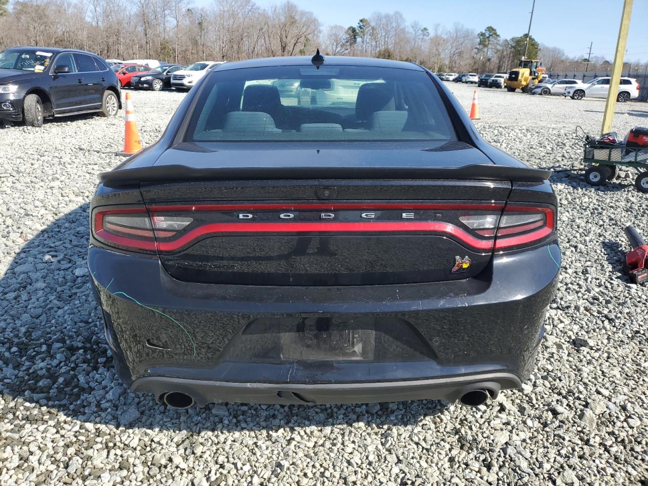 2019 Dodge Charger VIN 2C3CDXGJ4KH646170 Copart auction photo, all over damage thumbnail 6