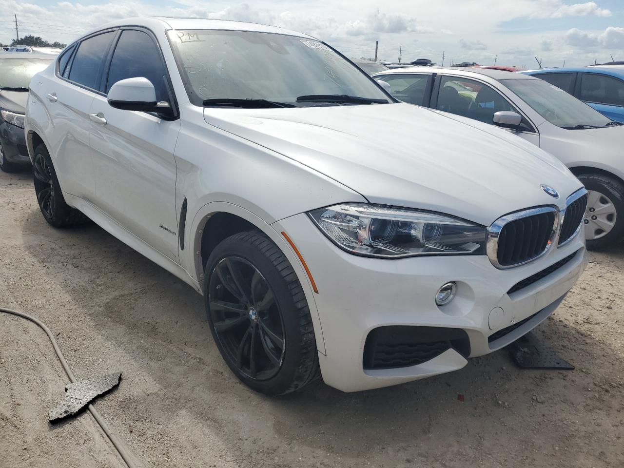 2018 BMW X6 VIN 5UXKU2C53J0X50492 Copart auction photo, water/flood damage thumbnail 4