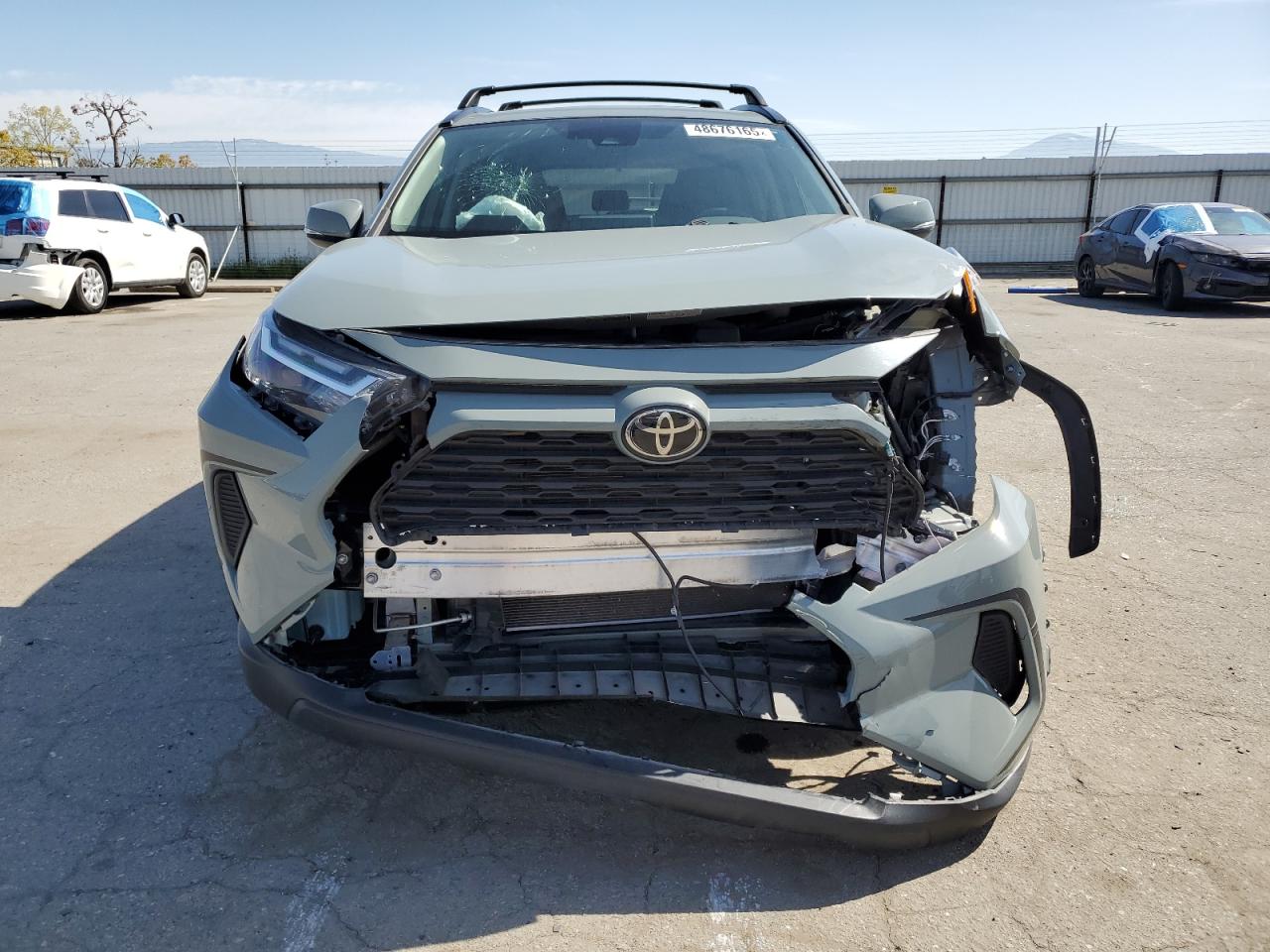 2023 Toyota RAV 4 VIN 2T3W1RFV3PW245766 Copart auction photo, front end damage thumbnail 5