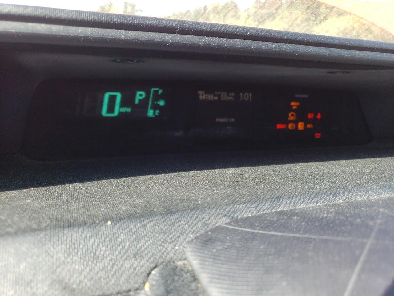 2013 Toyota Prius VIN JTDKDTB34D1035596 Copart auction photo, vandalism damage thumbnail 9