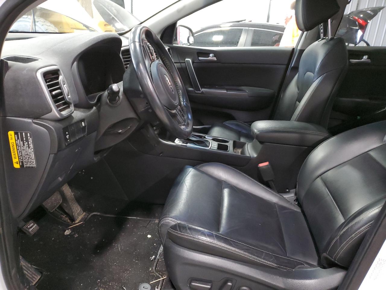 2017 KIA Sportage VIN KNDPNCAC1H7094208 Copart auction photo, front end / side damage thumbnail 7