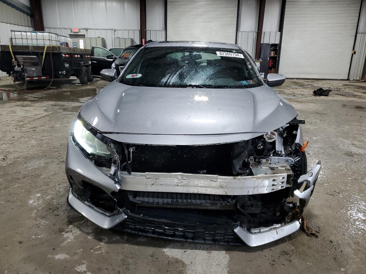 2018 Honda Civic VIN SHHFK7H53JU202412 Copart auction photo, front end damage thumbnail 5