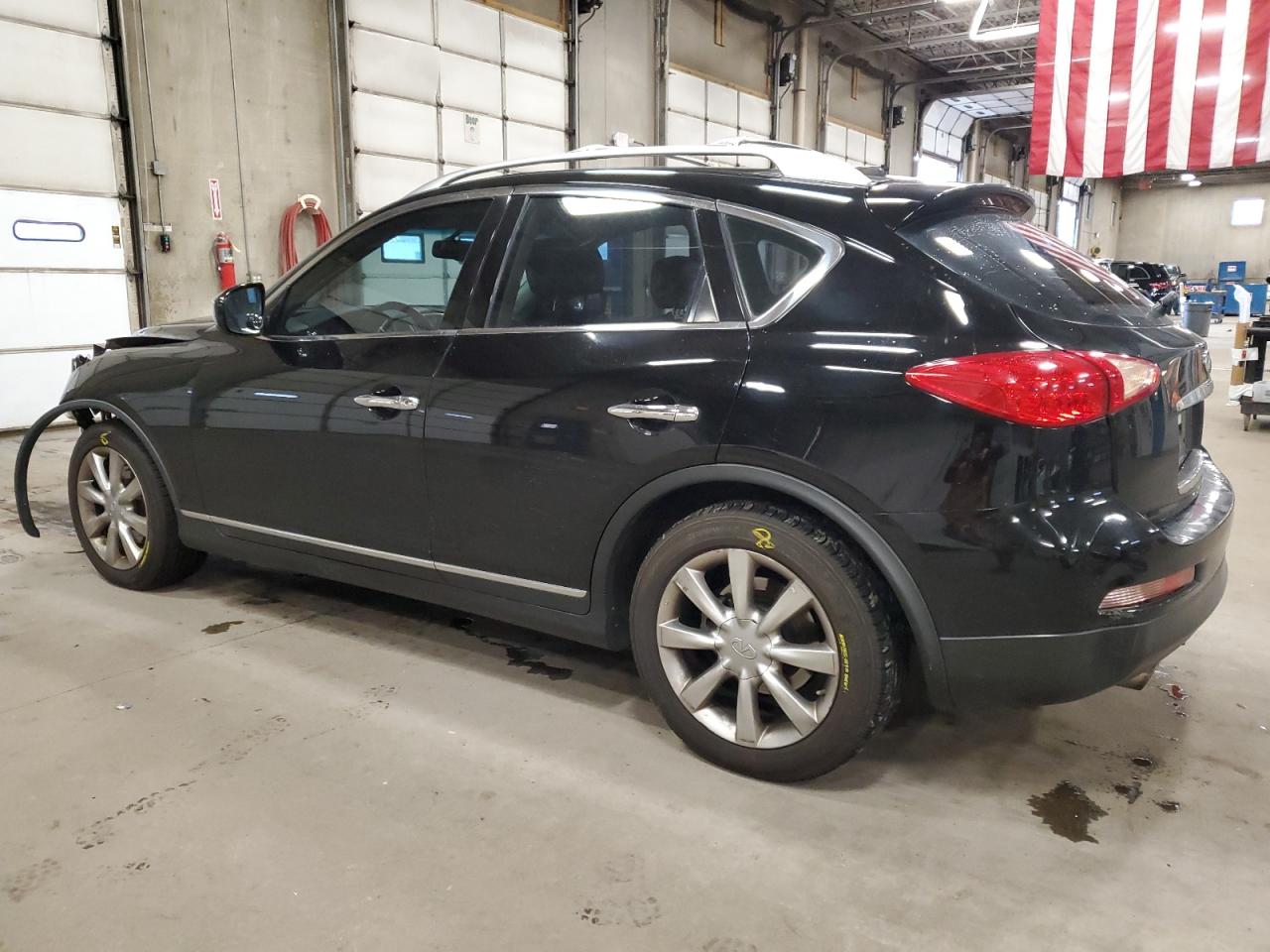 2011 Infiniti EX VIN JN1AJ0HR6BM851643 Copart auction photo, front end damage thumbnail 2