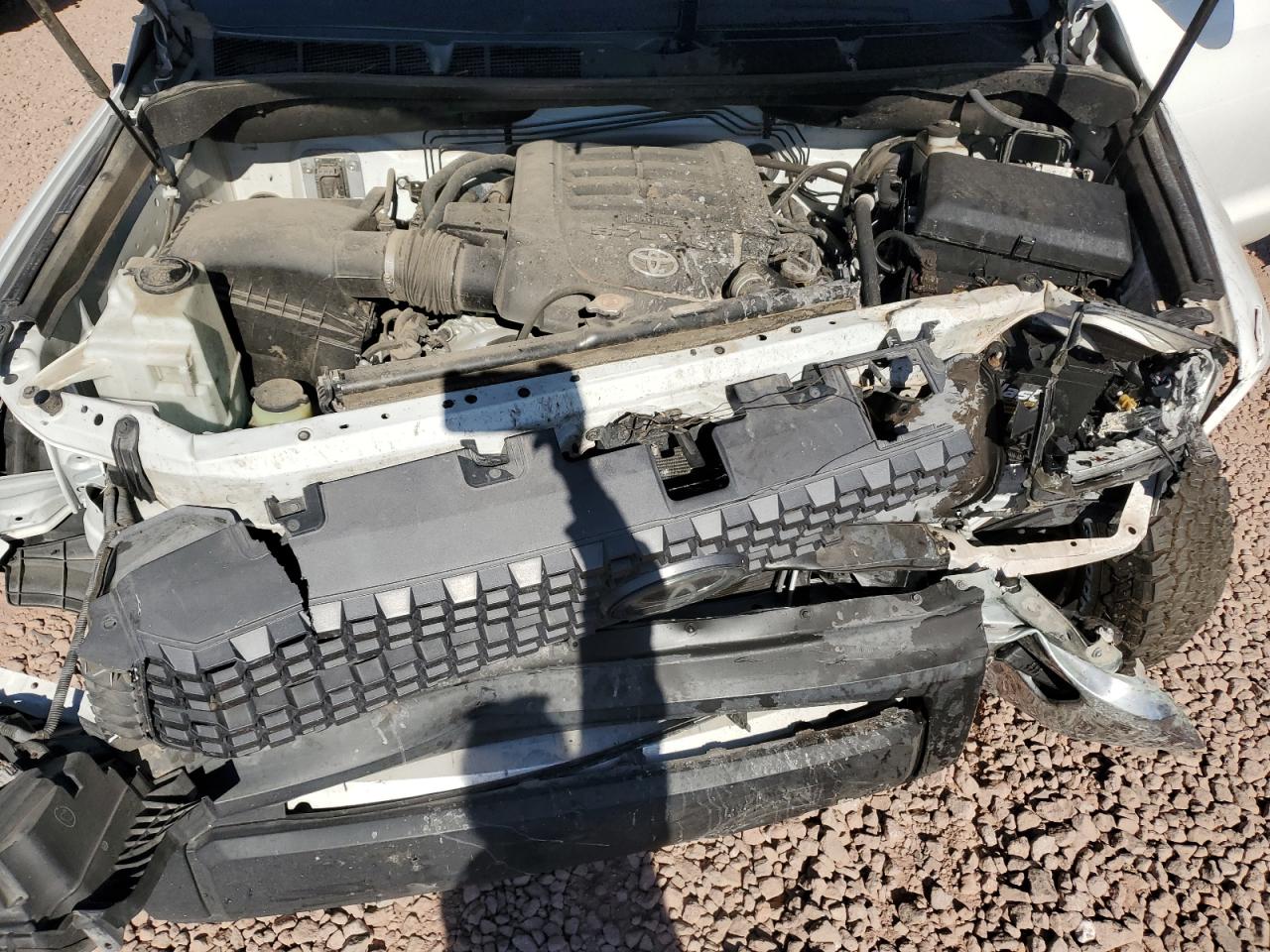 2018 Toyota Tundra VIN 5TFDY5F1XJX776961 Copart auction photo, front end / side damage thumbnail 11