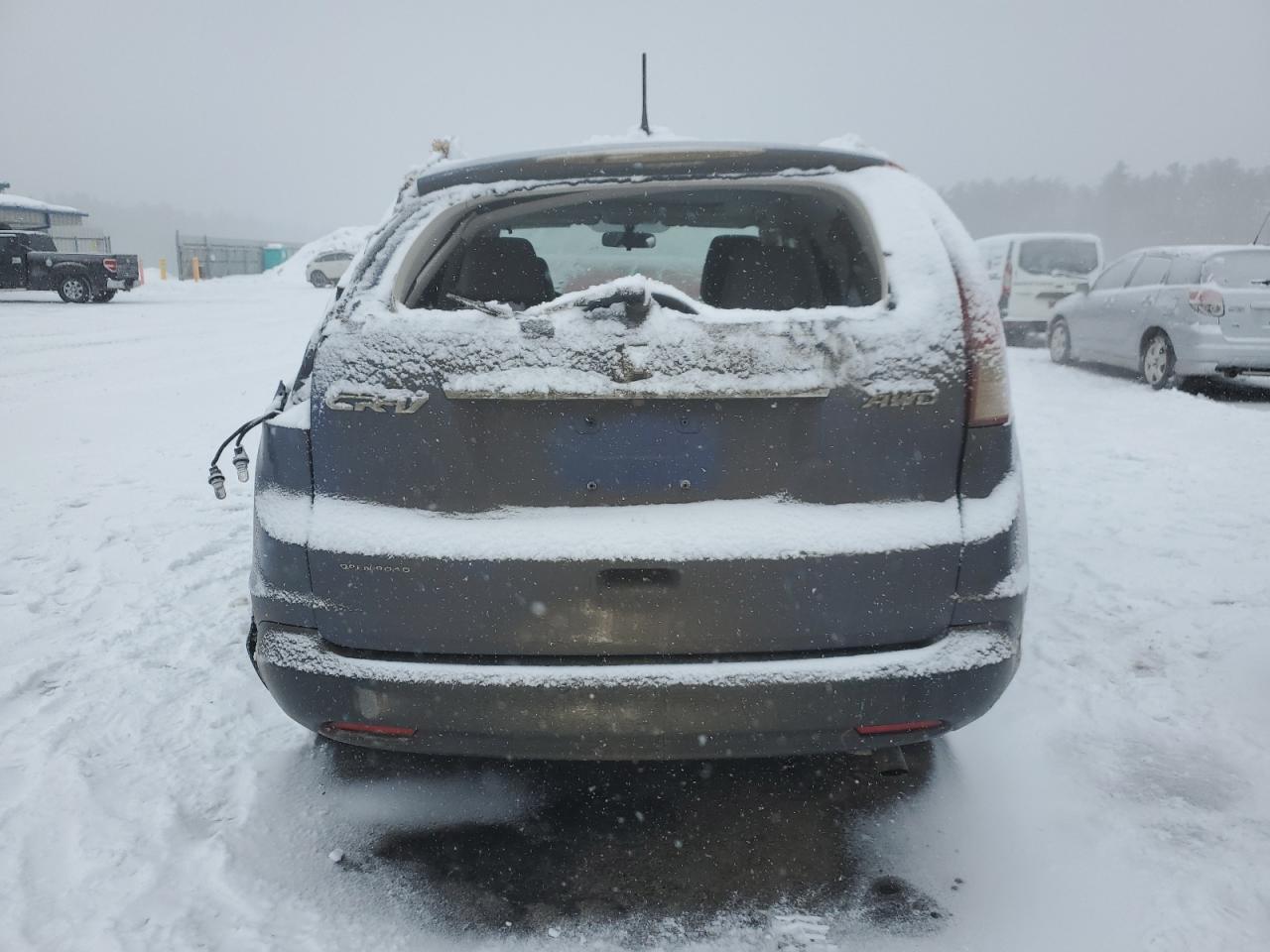 2012 Honda CR-V VIN JHLRM4H75CC003907 Copart auction photo, rollover / all over damage thumbnail 6