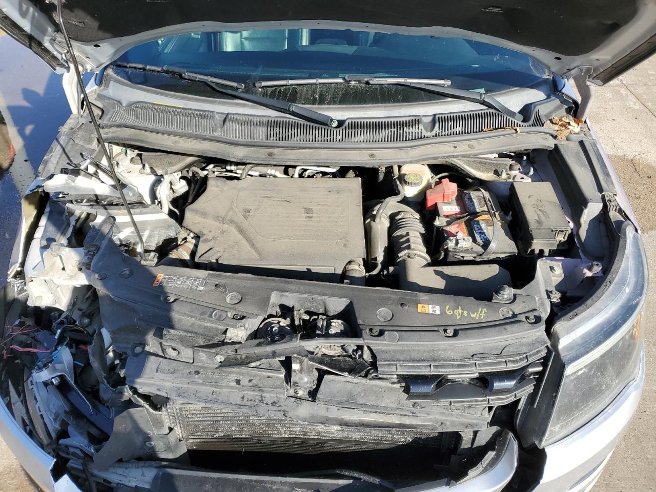 2017 Ford Explorer VIN 1FM5K8GT0HGA32282 Copart auction photo, front end / minor dent/scratches damage thumbnail 12
