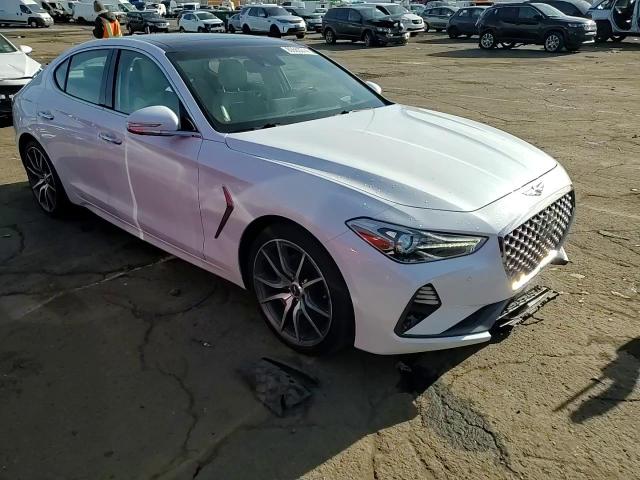 2019 Genesis G70 VIN KMTG44LA4KU038214 Copart auction photo, front end damage thumbnail 10