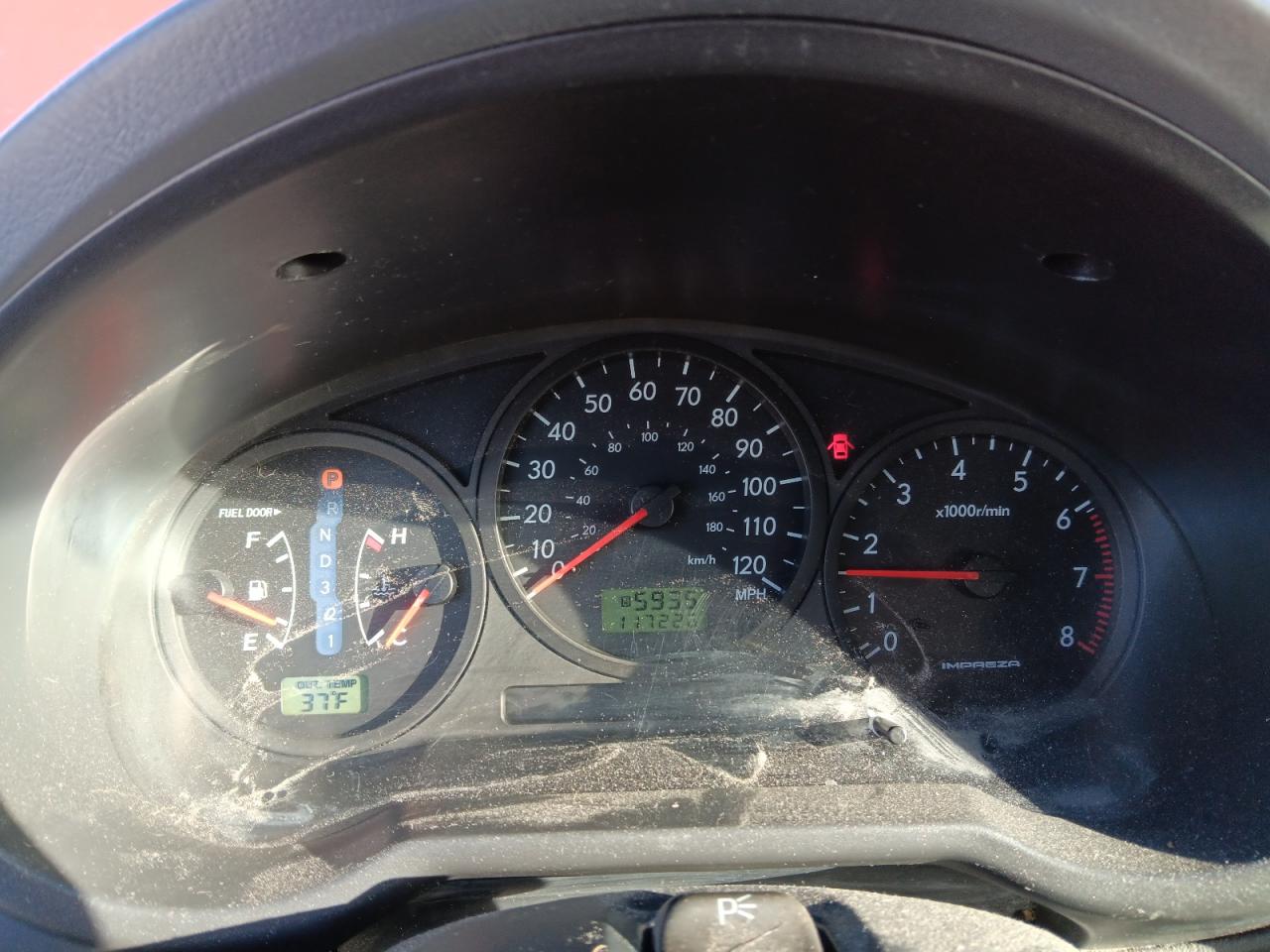 2004 Subaru Impreza VIN JF1GG68594H807451 Copart auction photo, front end damage thumbnail 9