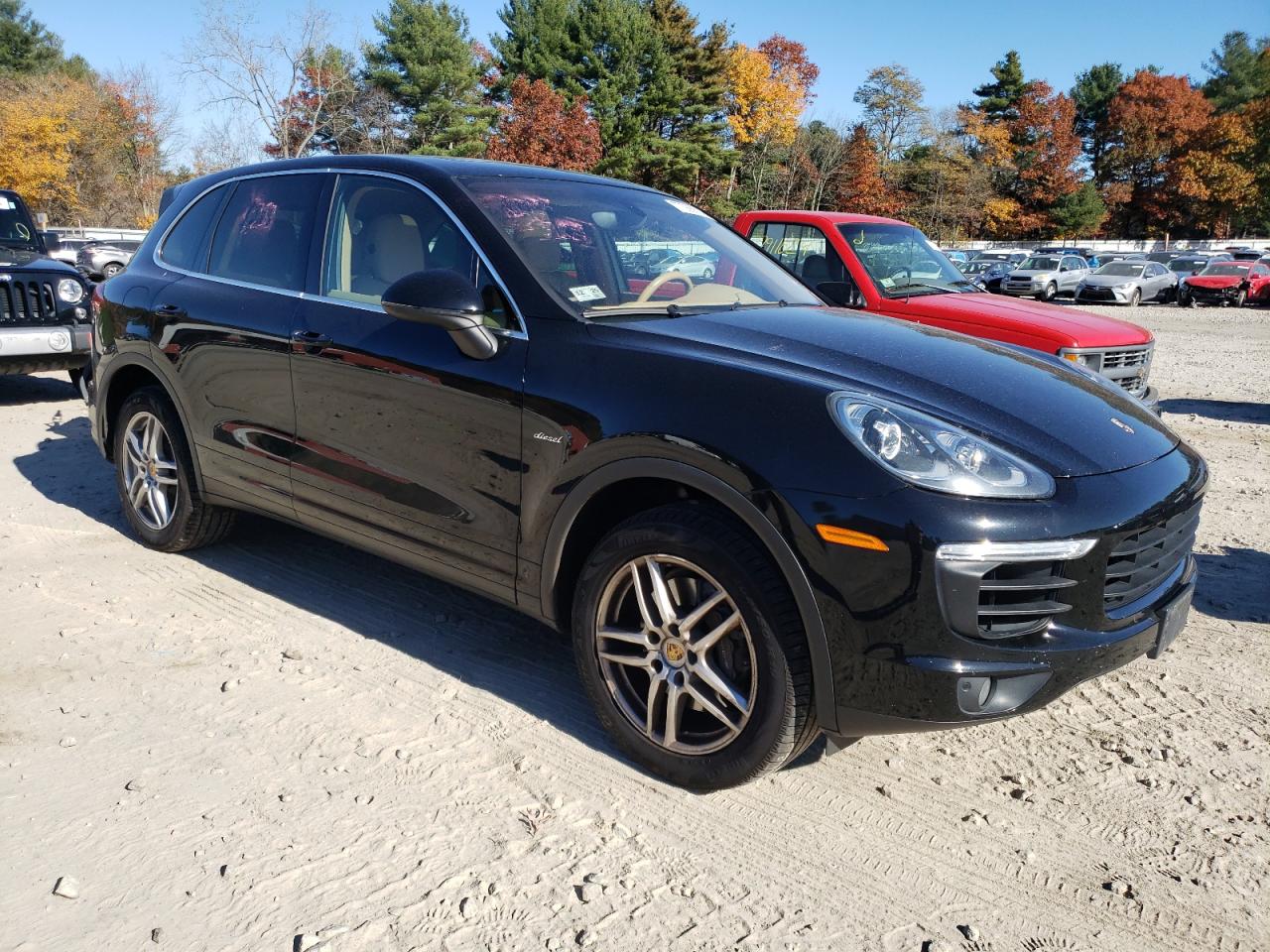 2016 Porsche Cayenne VIN WP1AF2A26GKA44550 Copart auction photo, rear end / minor dent/scratches damage thumbnail 4