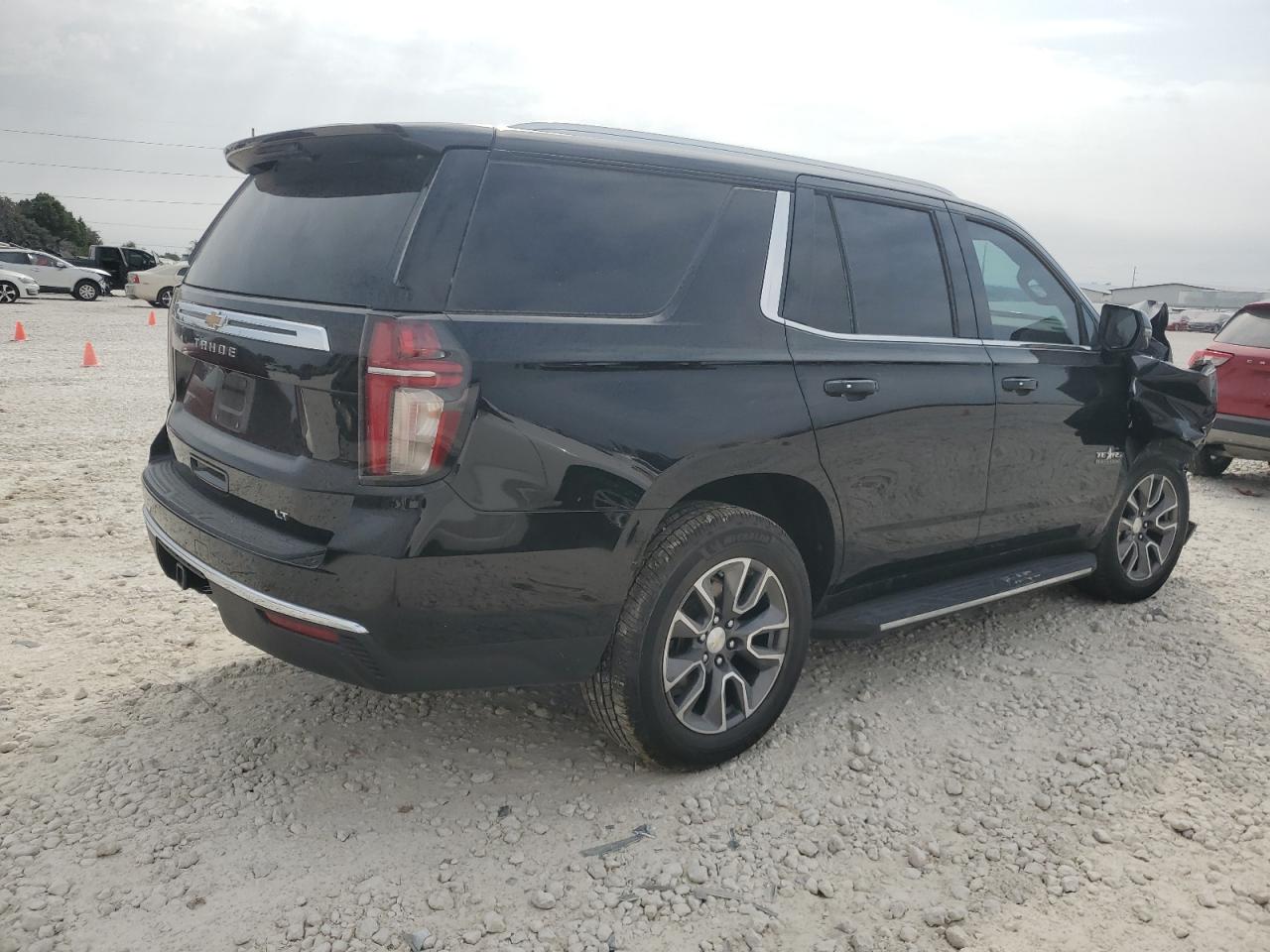 2021 Chevrolet Tahoe VIN 1GNSCNKD7MR277766 Copart auction photo, front end damage thumbnail 3
