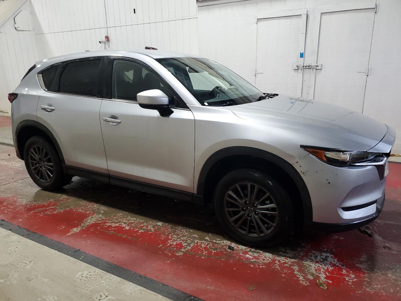 2021 Mazda CX-5 VIN JM3KFACM4M1354932 Copart auction photo, front end / mechanical damage thumbnail 4