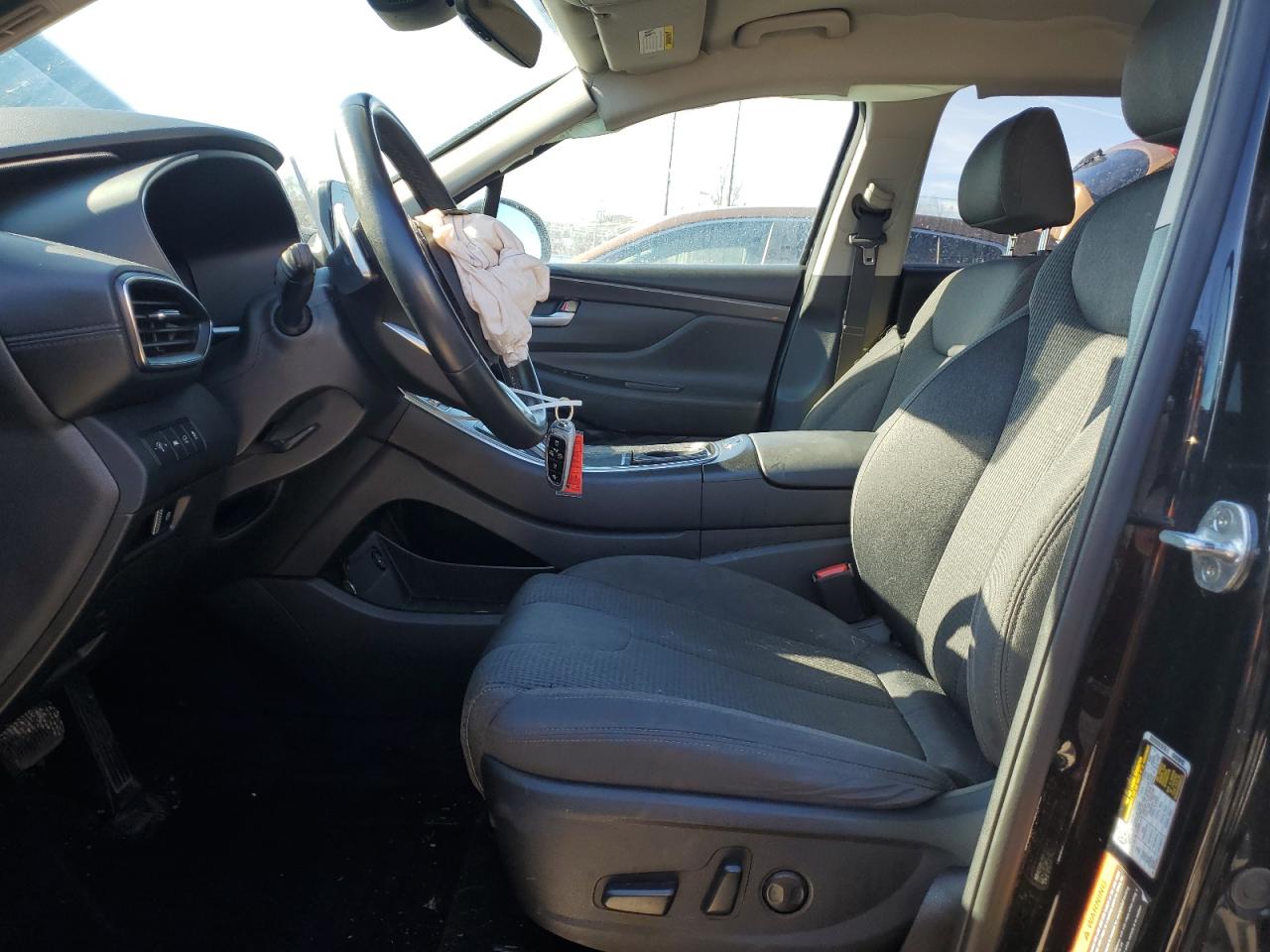 2022 Hyundai Santa Fe VIN 5NMS6DAJ4NH455995 Copart auction photo, front end / rear end damage thumbnail 7