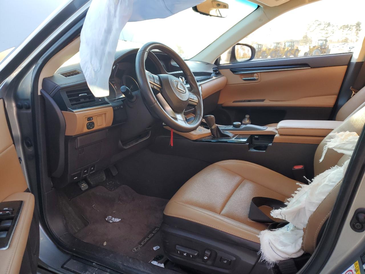 2016 Lexus ES VIN 58ABK1GG0GU022888 Copart auction photo, front end / side damage thumbnail 7