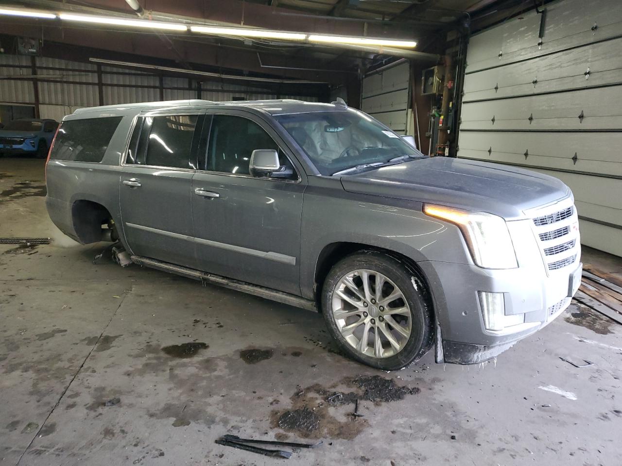 2019 Cadillac Escalade VIN 1GYS4JKJ1KR301460 Copart auction photo, side damage thumbnail 4