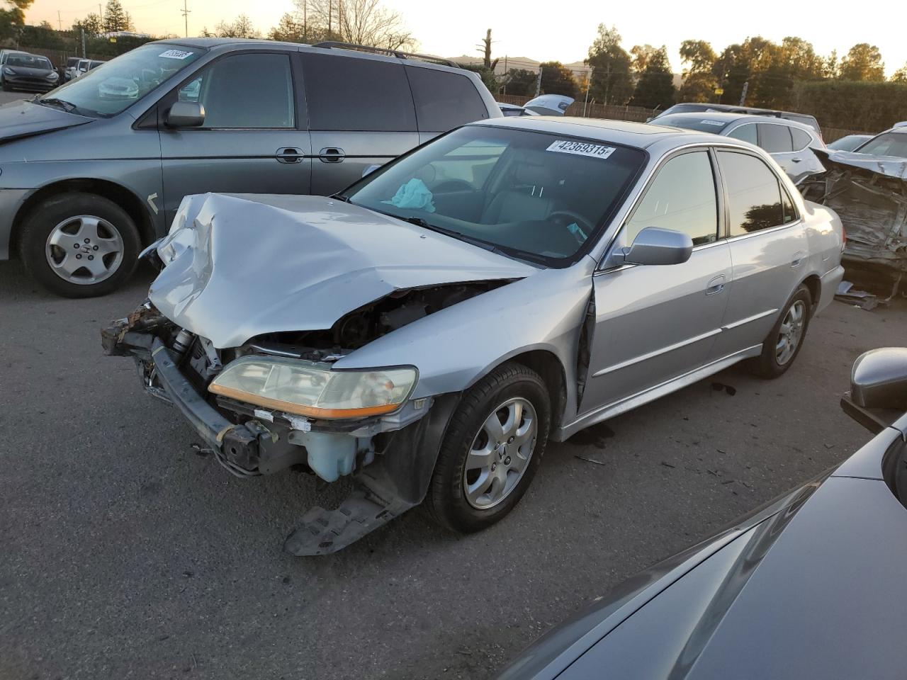 2001 Honda Accord VIN JHMCG66081C004931