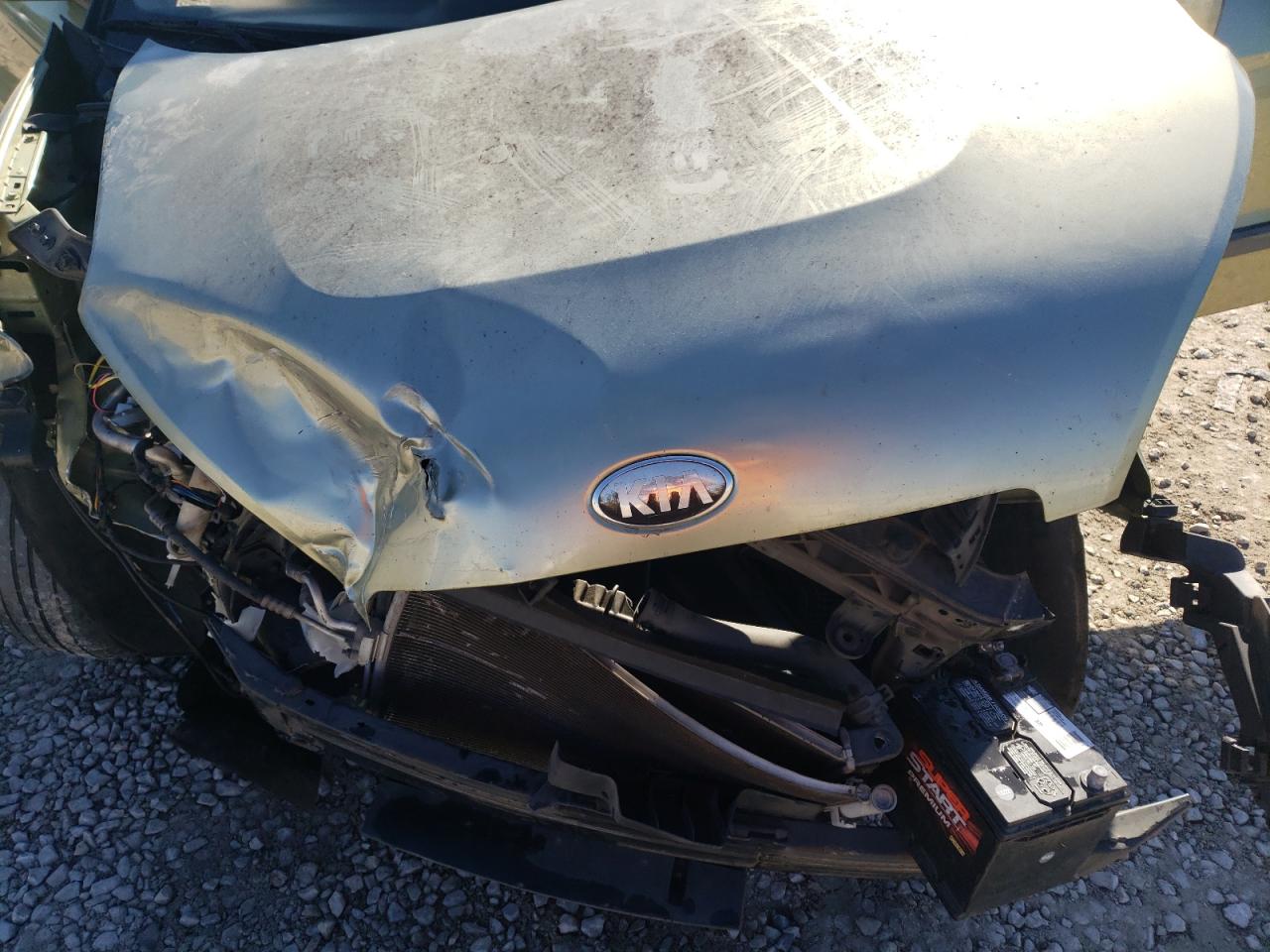 2013 KIA Soul VIN KNDJT2A56D7513994 Copart auction photo, front end damage thumbnail 13