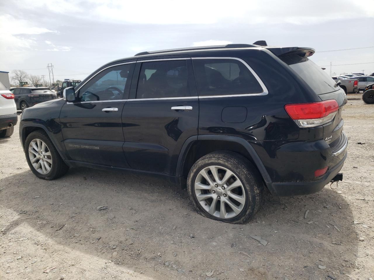 2017 Jeep Grand Cherokee VIN 1C4RJFBG0HC711497 Copart auction photo, side / undercarriage damage thumbnail 2