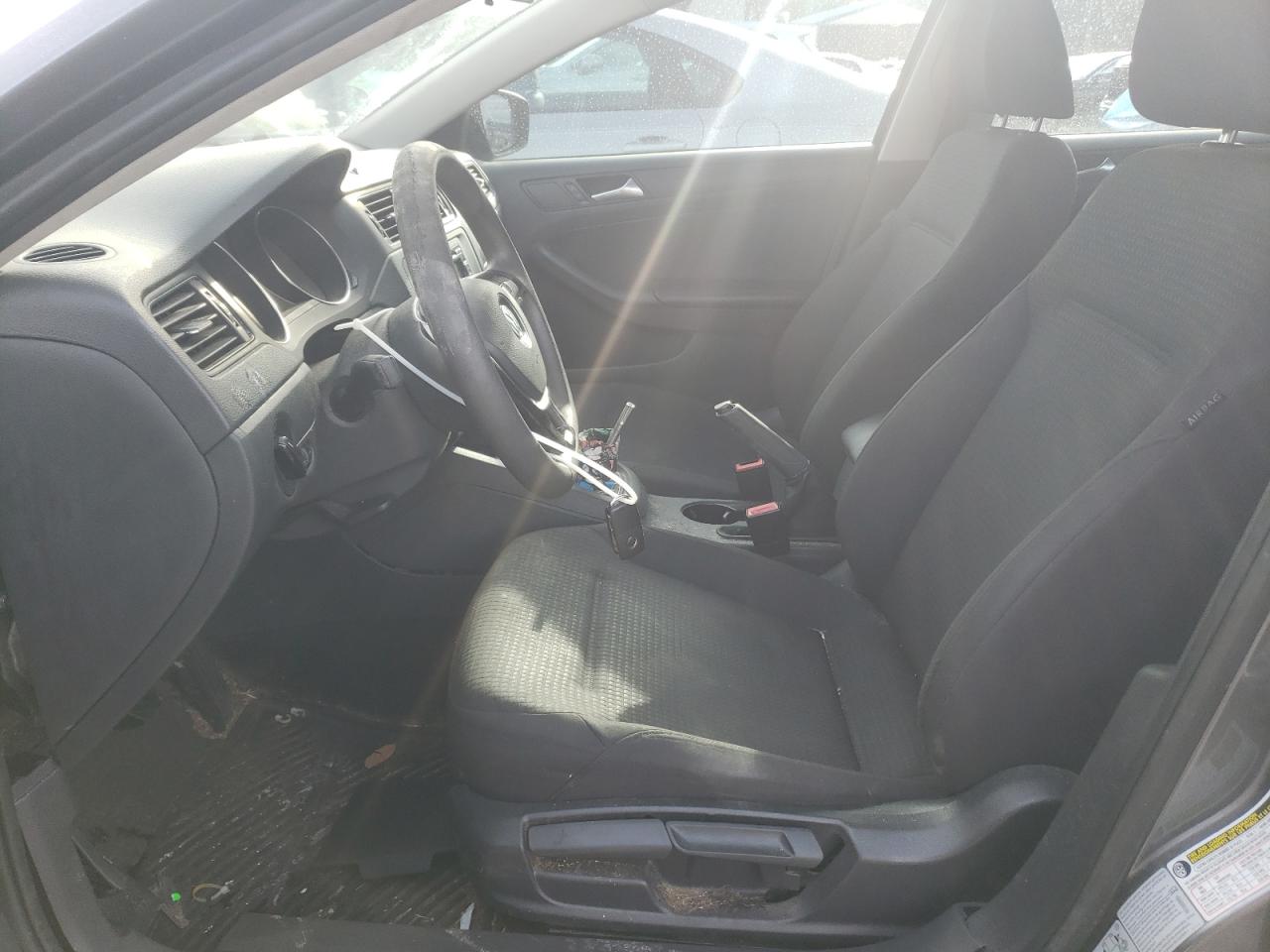 2015 Volkswagen Jetta VIN 3VW1K7AJ9FM293558 Copart auction photo, frame damage / front end damage thumbnail 7