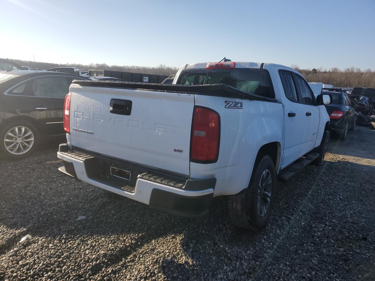 2021 Chevrolet Colorado VIN 1GCGSDEN8M1298995 Copart auction photo, front end damage thumbnail 3