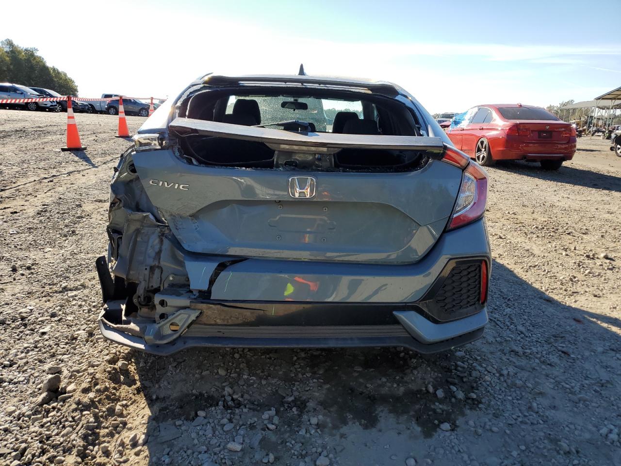 2017 Honda Civic VIN SHHFK7H51HU209207 Copart auction photo, rear end damage thumbnail 6