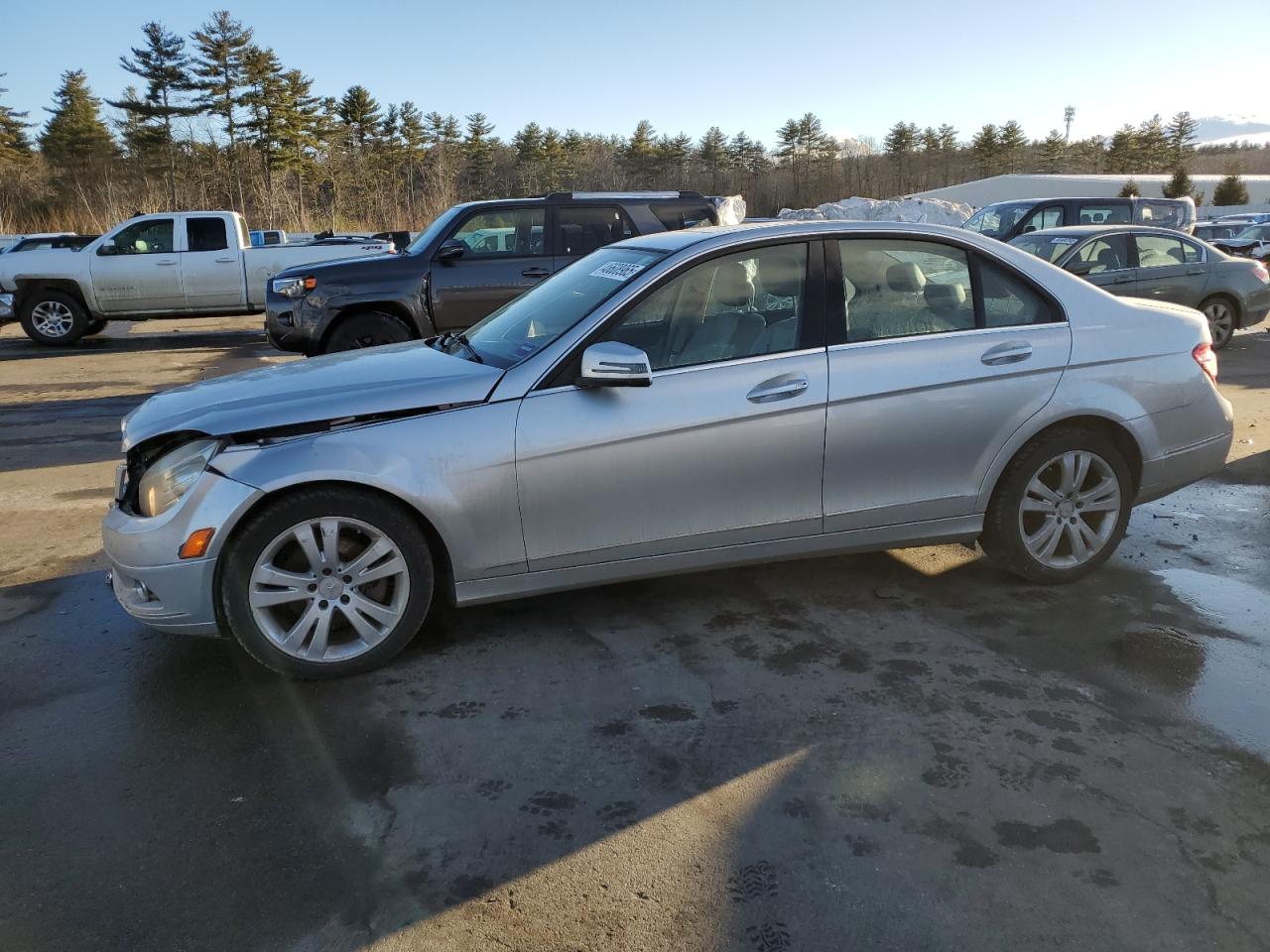 2011 Mercedes-Benz C-klasse VIN WDDGF8BB0BR161401