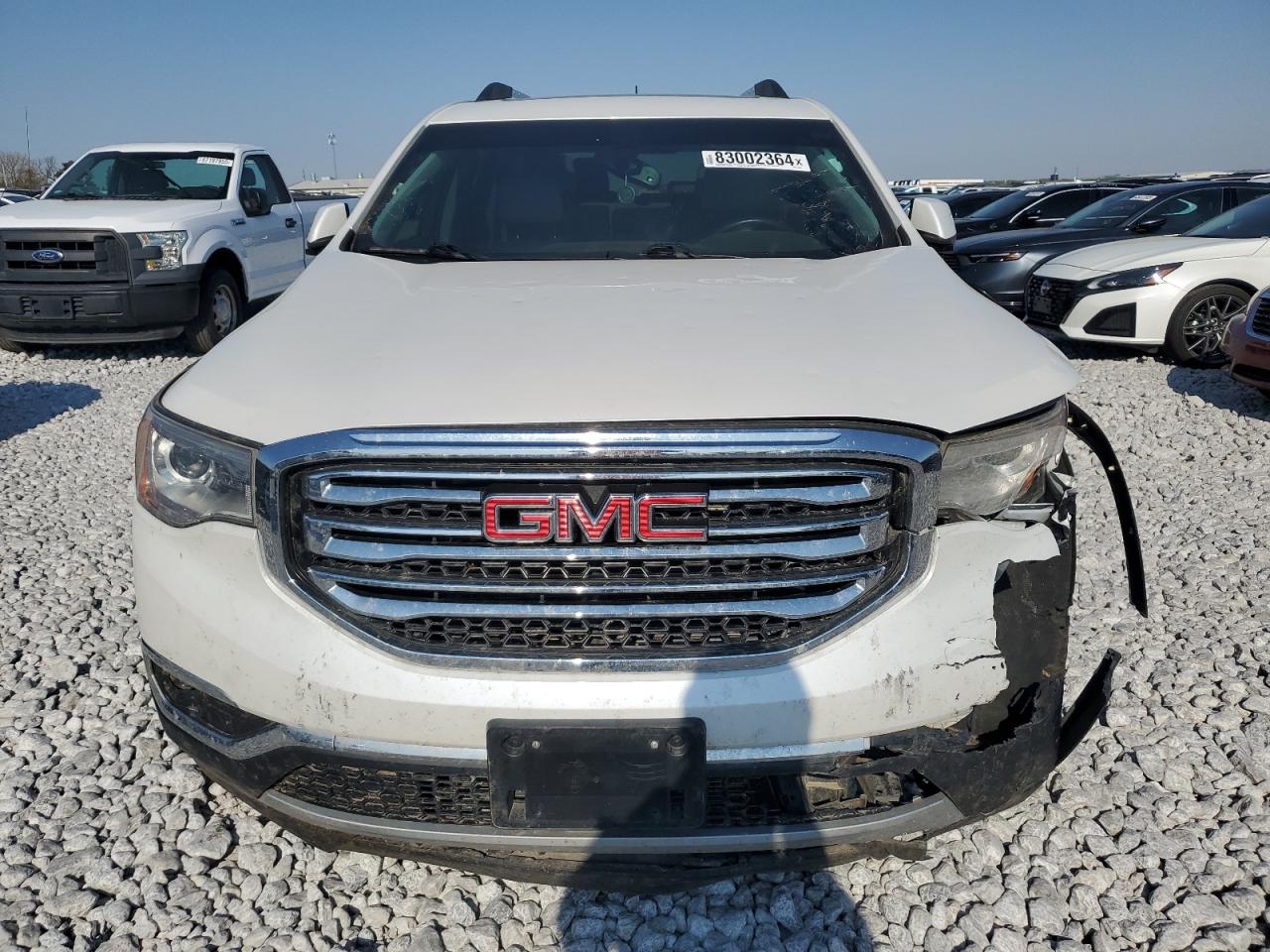2017 GMC Acadia VIN 1GKKNULS5HZ175080 Copart auction photo, front end / hail damage thumbnail 5