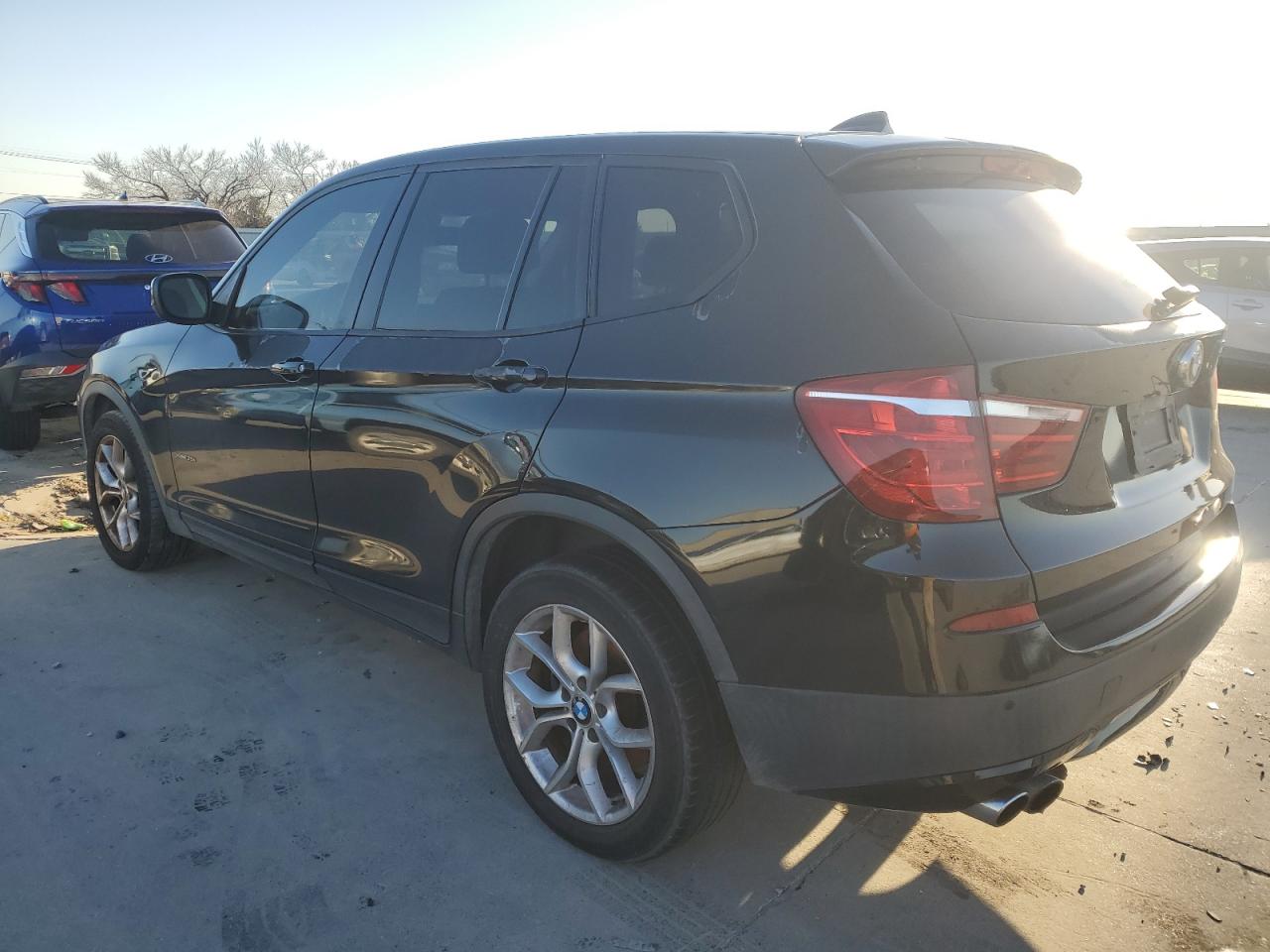 2012 BMW X3 VIN 5UXWX7C5XCL976102 Copart auction photo, front end damage thumbnail 2