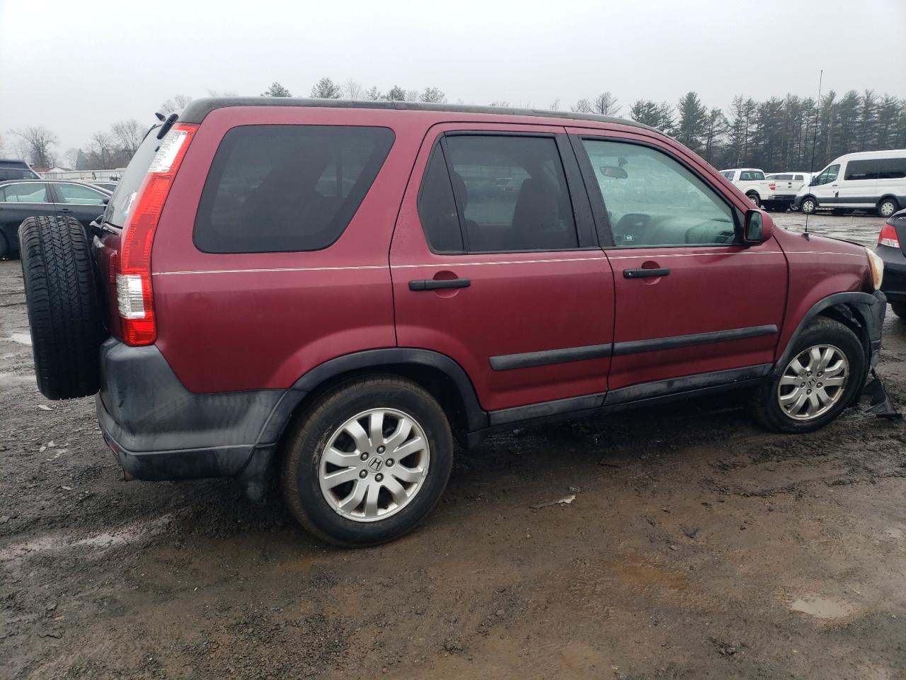 2006 Honda CR-V VIN SHSRD78886U400406 Copart auction photo, front end / undercarriage damage thumbnail 3