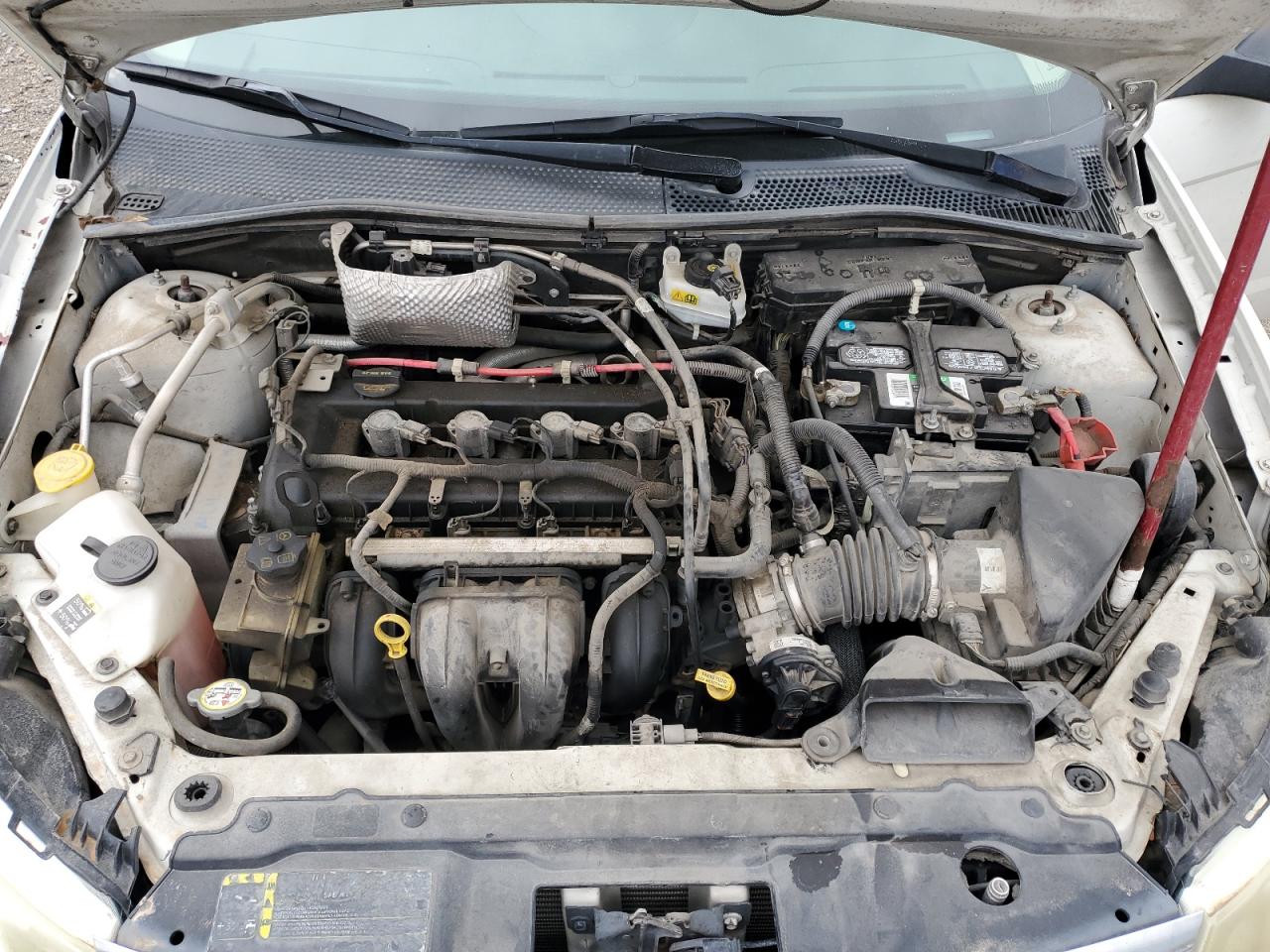 2010 Ford Focus VIN 1FAHP3FN8AW166354 Copart auction photo, side / rear end damage thumbnail 13