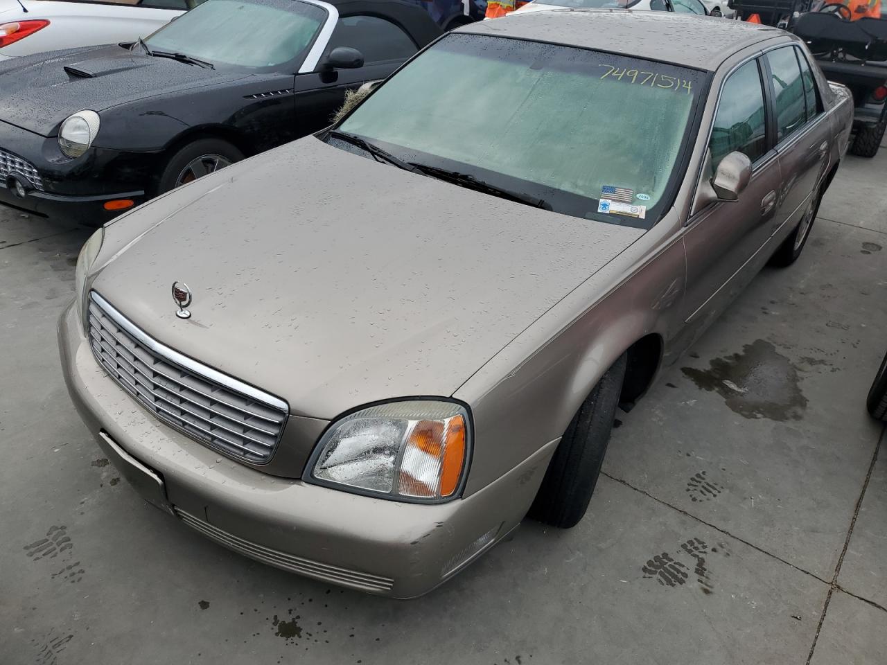 2002 Cadillac De Ville VIN 1G6KD54YX2U289154