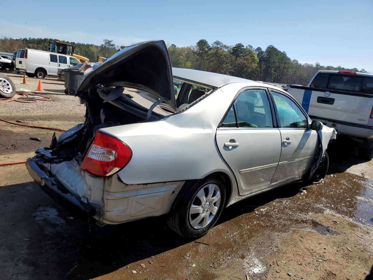 2002 Toyota Camry VIN 4T1BE32K92U096549 Copart auction photo, all over damage thumbnail 3
