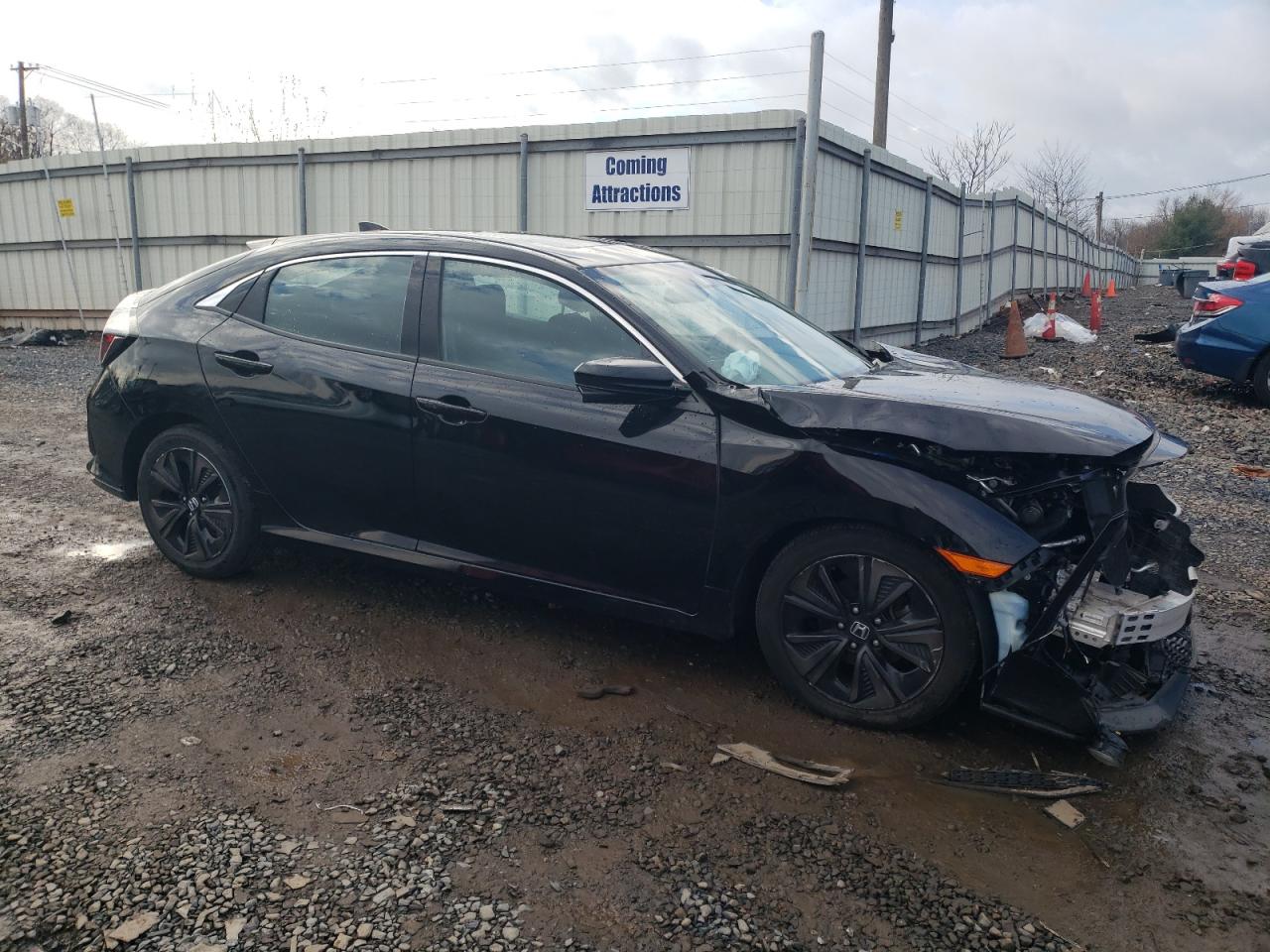 2019 Honda Civic VIN SHHFK7H65KU412827 Copart auction photo, front end damage thumbnail 4