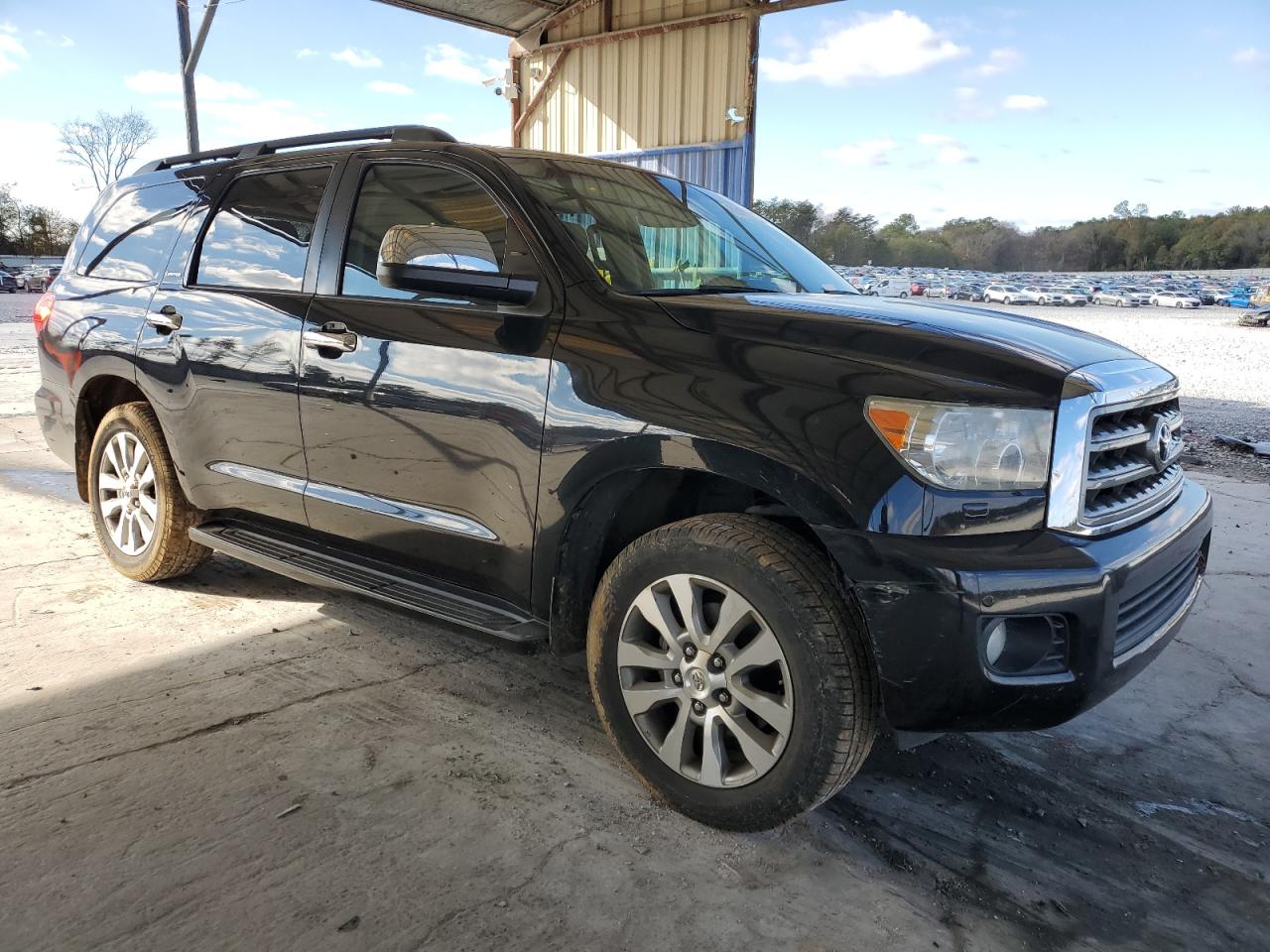 2014 Toyota Sequoia VIN 5TDKY5G17ES054073 Copart auction photo, side / minor dent/scratches damage thumbnail 4
