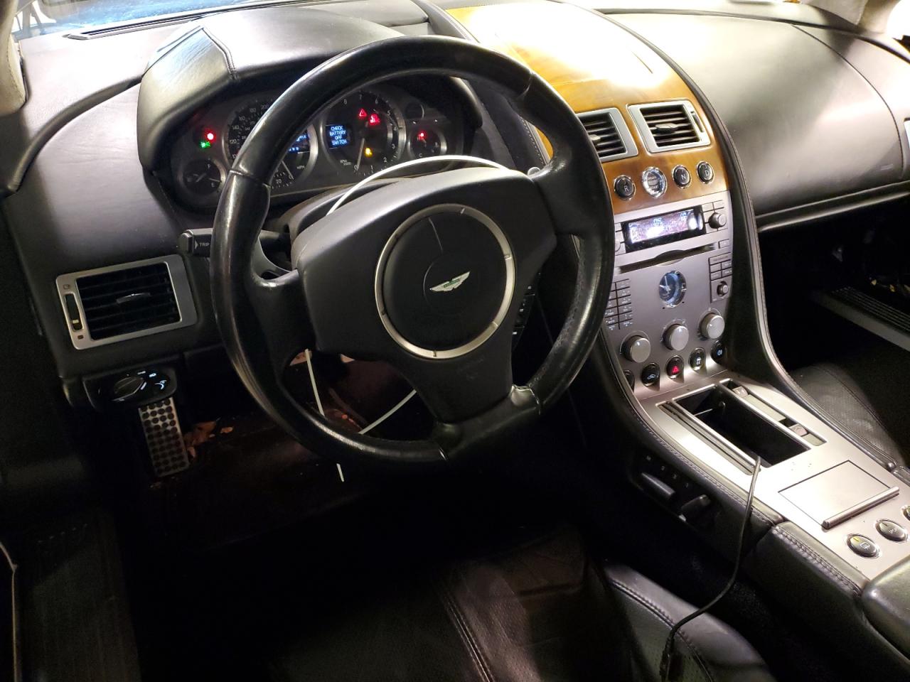 2007 Aston Martin DB9 VIN SCFAD02A87GB07074 Copart auction photo, stripped / side damage thumbnail 8