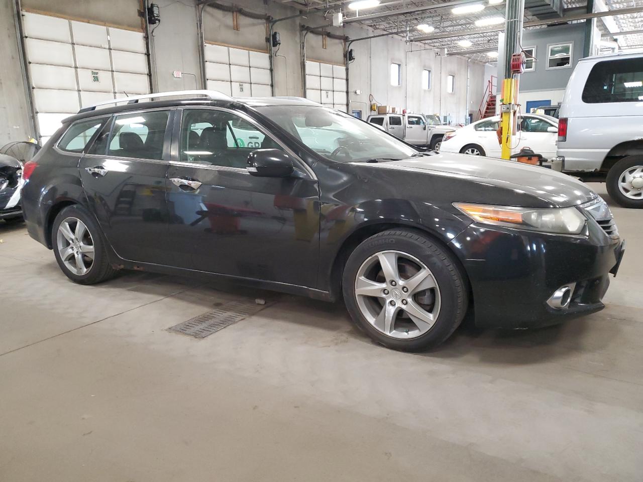 2011 Acura TSX VIN JH4CW2H55BC000583 Copart auction photo, side damage thumbnail 4