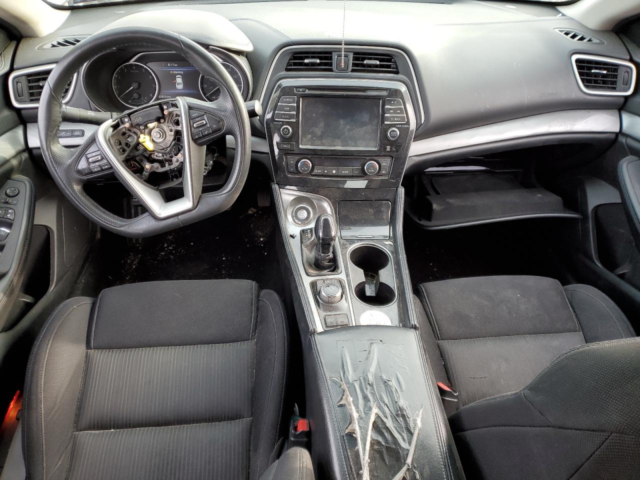 2018 Nissan Maxima VIN 1N4AA6AP2JC407243 Copart auction photo, vandalism / stripped damage thumbnail 8