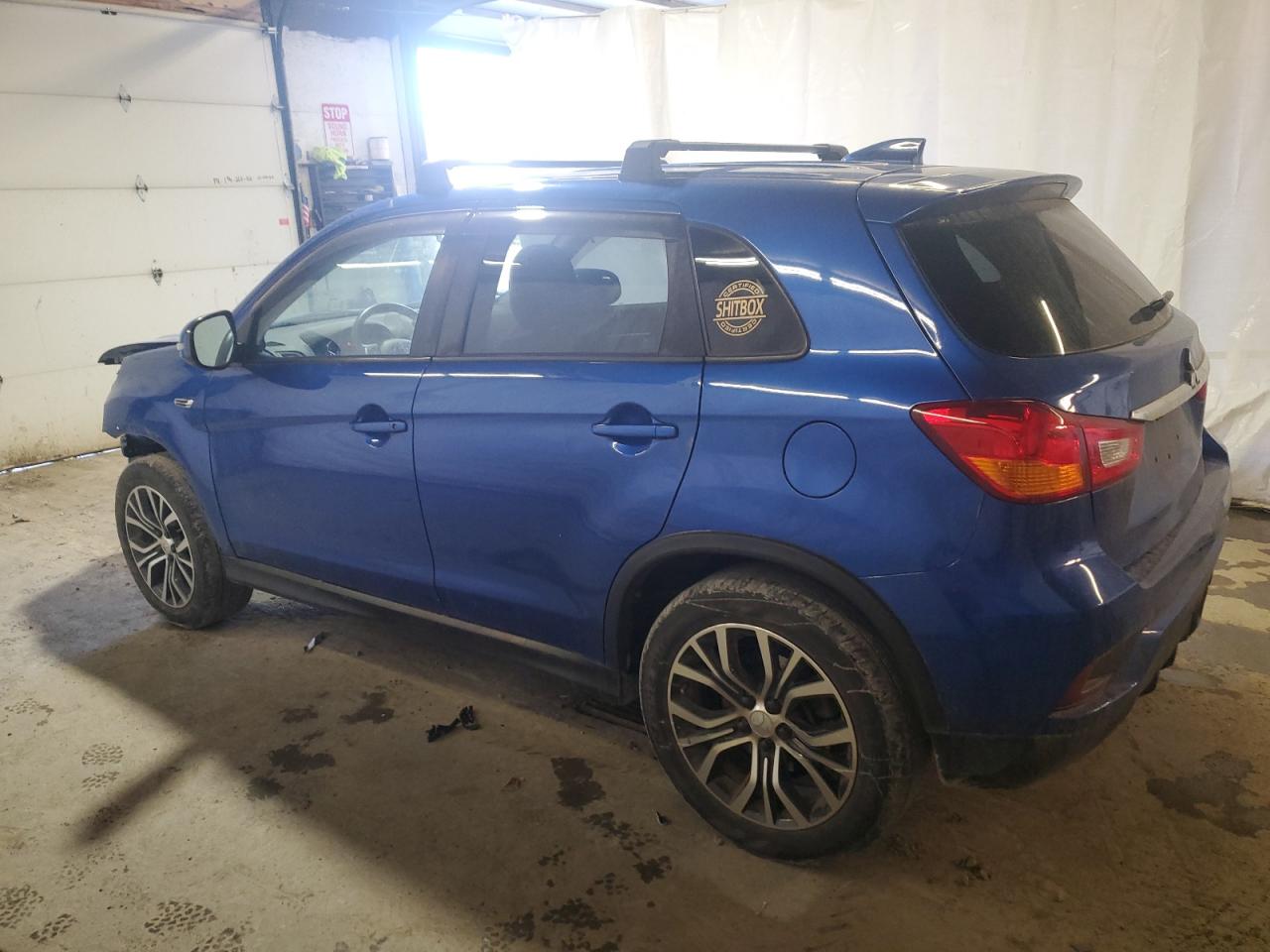 2019 Mitsubishi Outlander VIN JA4AP3AU6KU028037 Copart auction photo, front end damage thumbnail 2