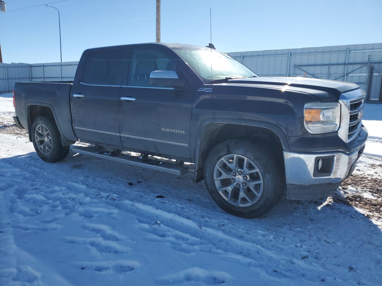2015 GMC Sierra VIN 3GTU2VEC3FG374960 Copart auction photo, front end damage thumbnail 4