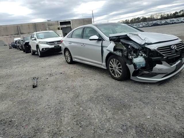 2015 Hyundai Sonata VIN 5NPE34AF6FH026959 Copart auction photo, front end / minor dent/scratches damage thumbnail 10